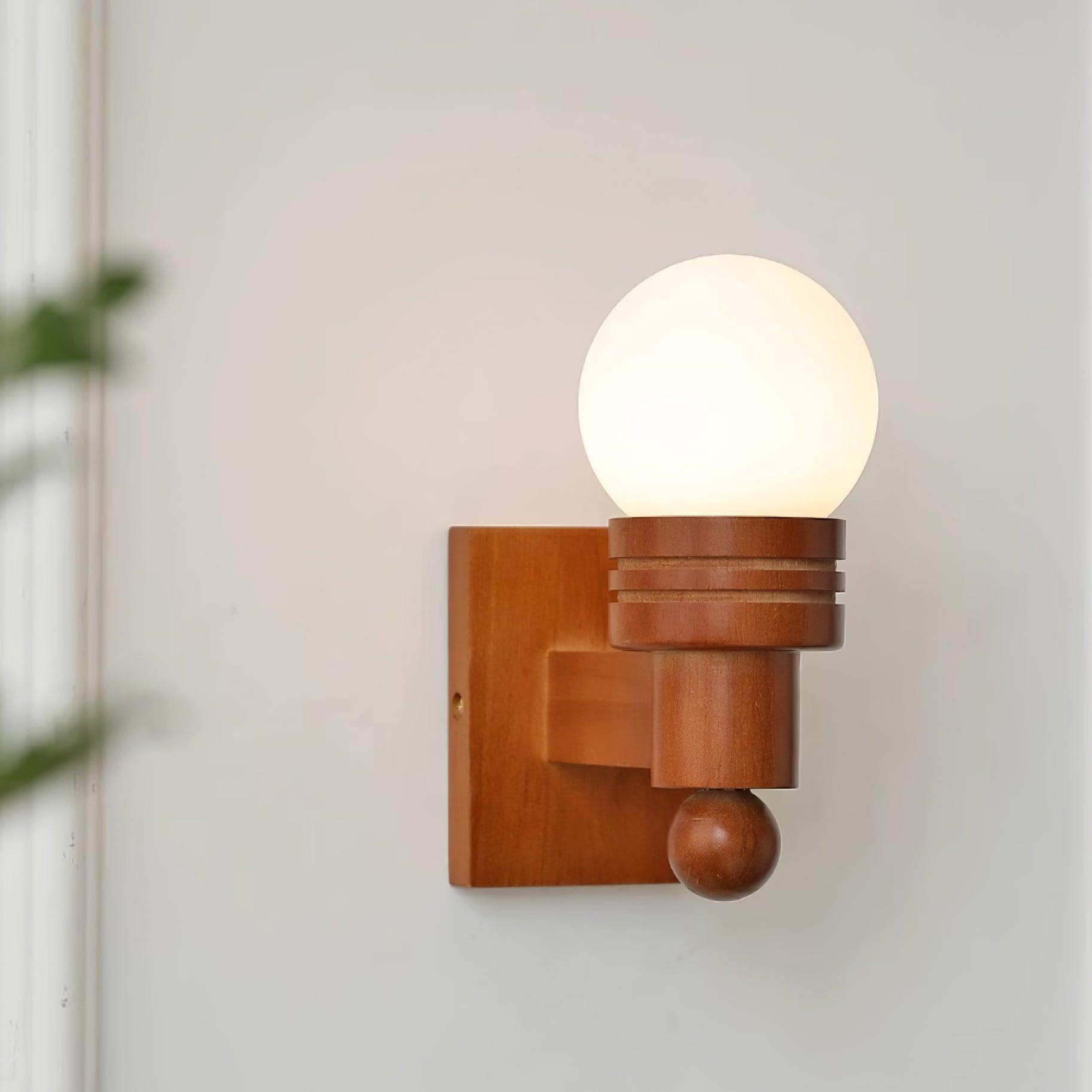Beam Applique Murale Bois Massif Moderne