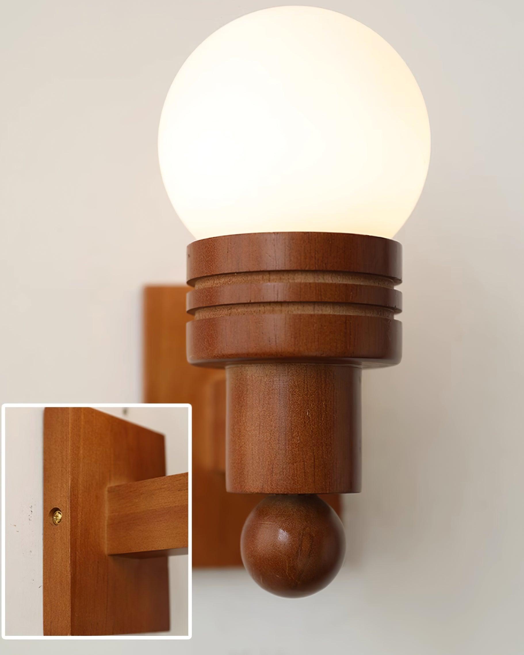 Beam Applique Murale Bois Massif Moderne