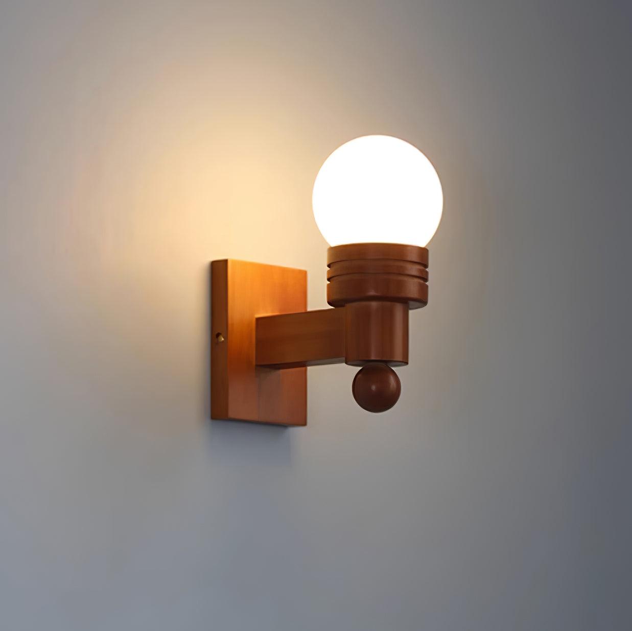 Beam Applique Murale Bois Massif Moderne