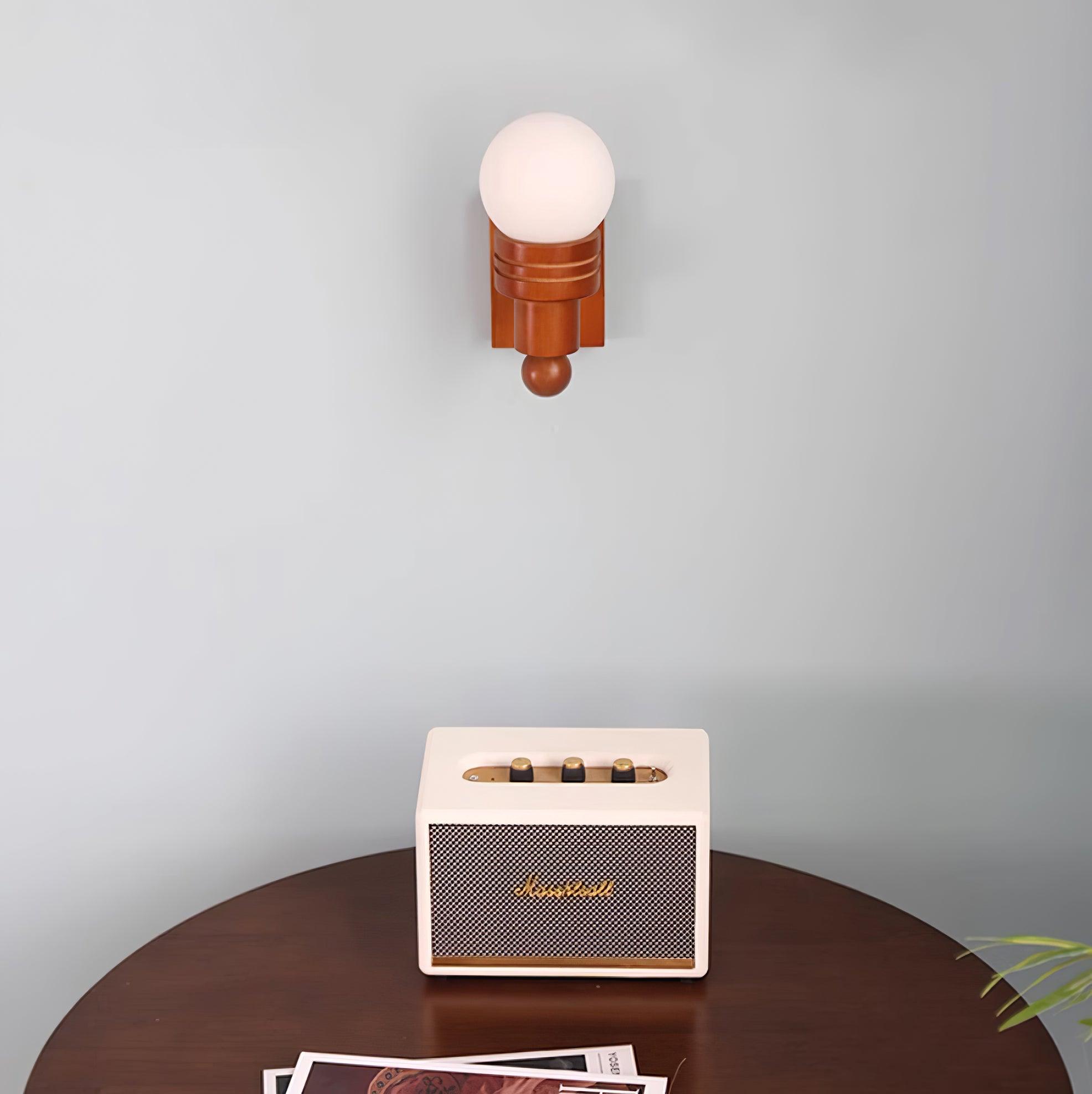 Beam Applique Murale Bois Massif Moderne