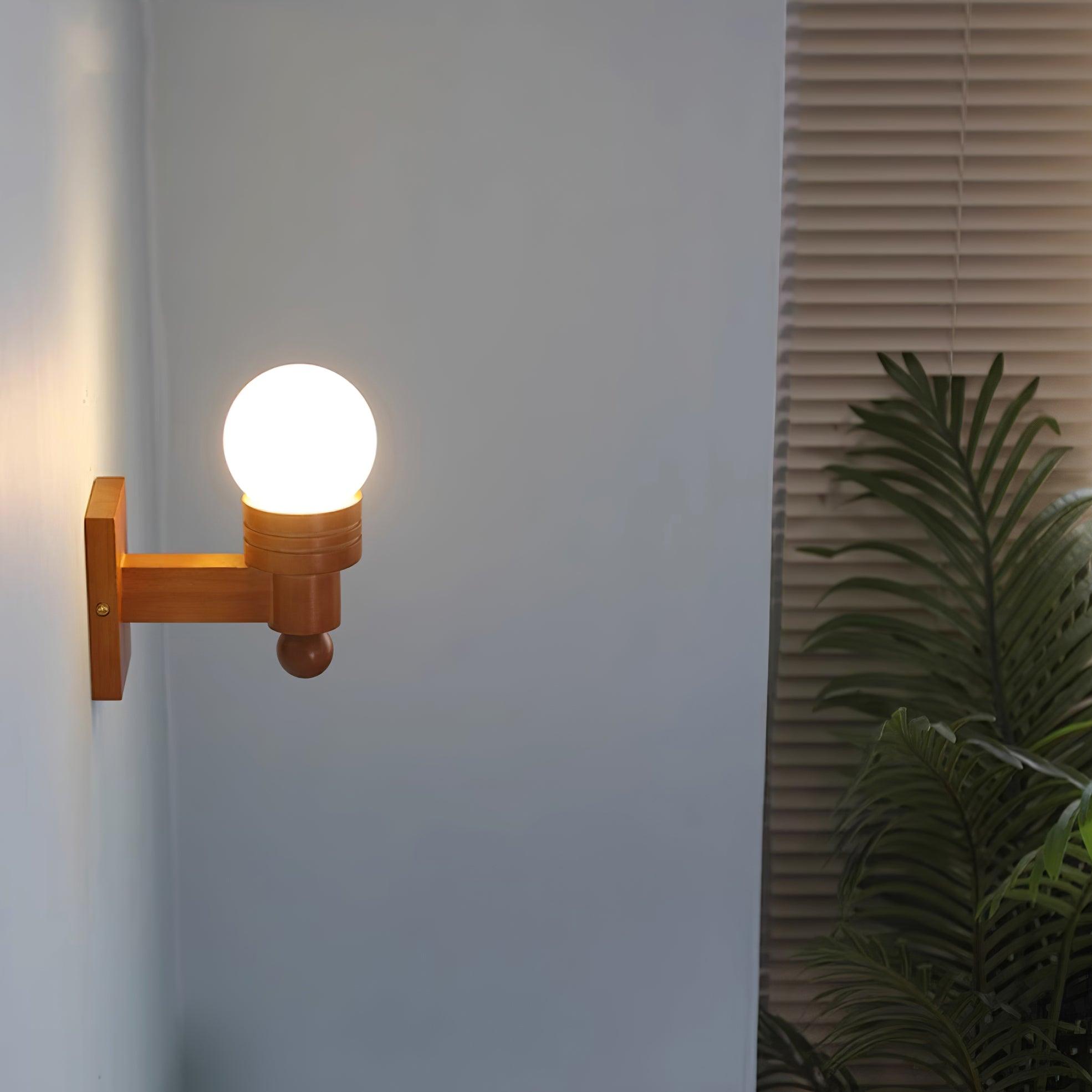Beam Applique Murale Bois Massif Moderne