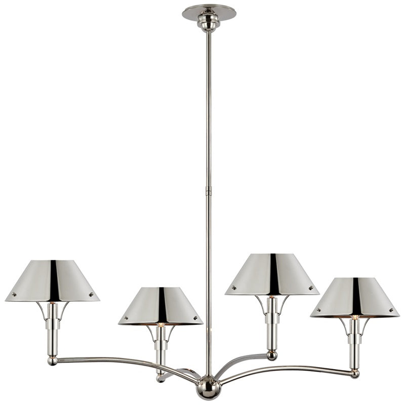 Turlington Lustre Laiton Métal Industriel Vintage