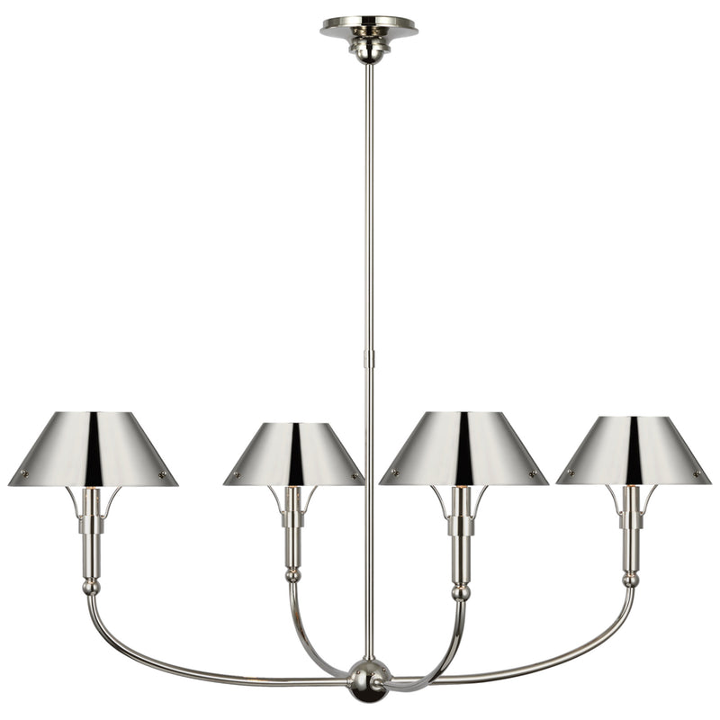 Turlington Lustre Laiton Métal Industriel Vintage