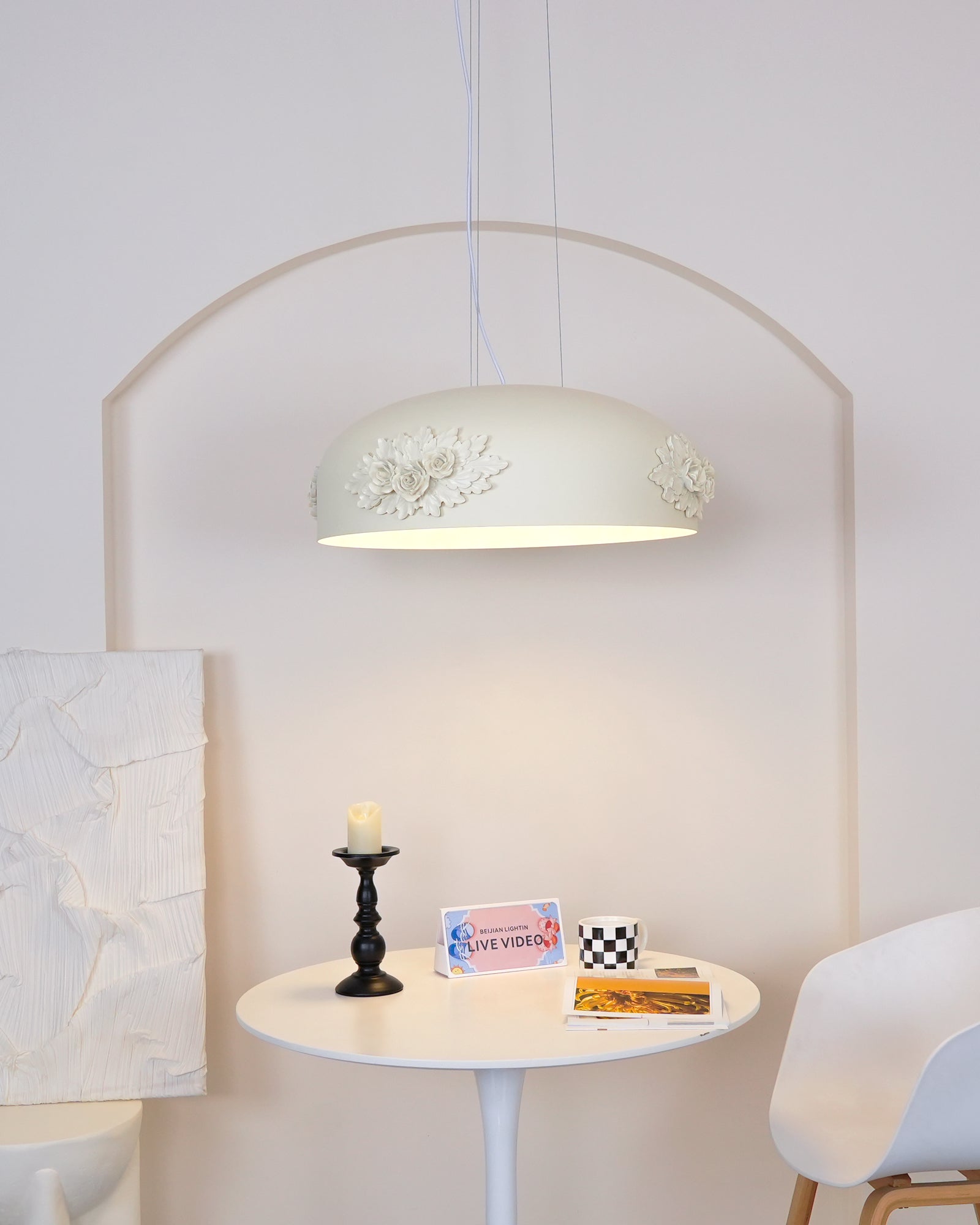 Vilaeos Minimaliste Résine Applique Lumière