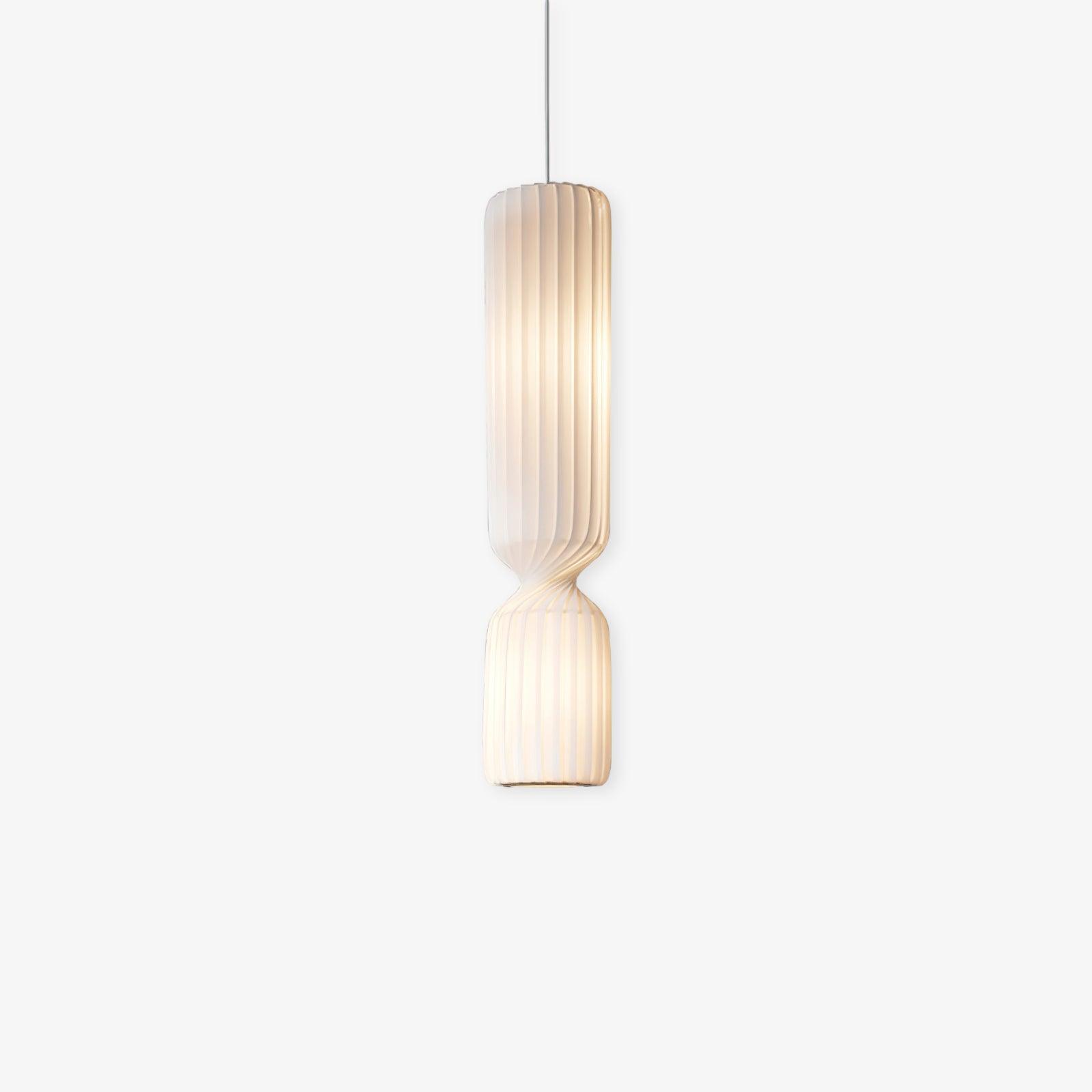 Twist Lampe suspendue minimaliste en PVC
