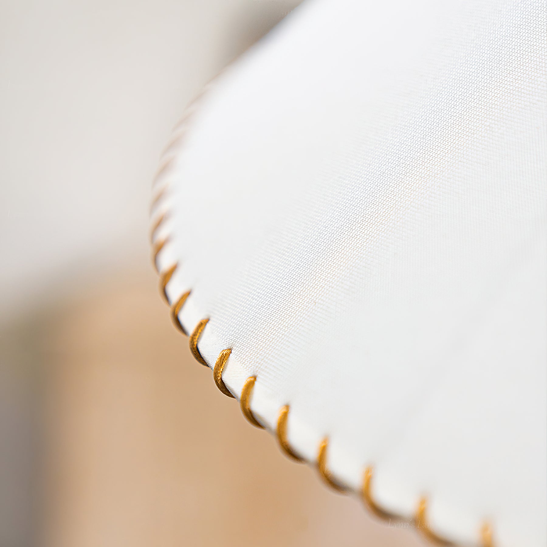 Aursoreth Nordic Tordu Abat-Jour Tissu Pendentif Lampe