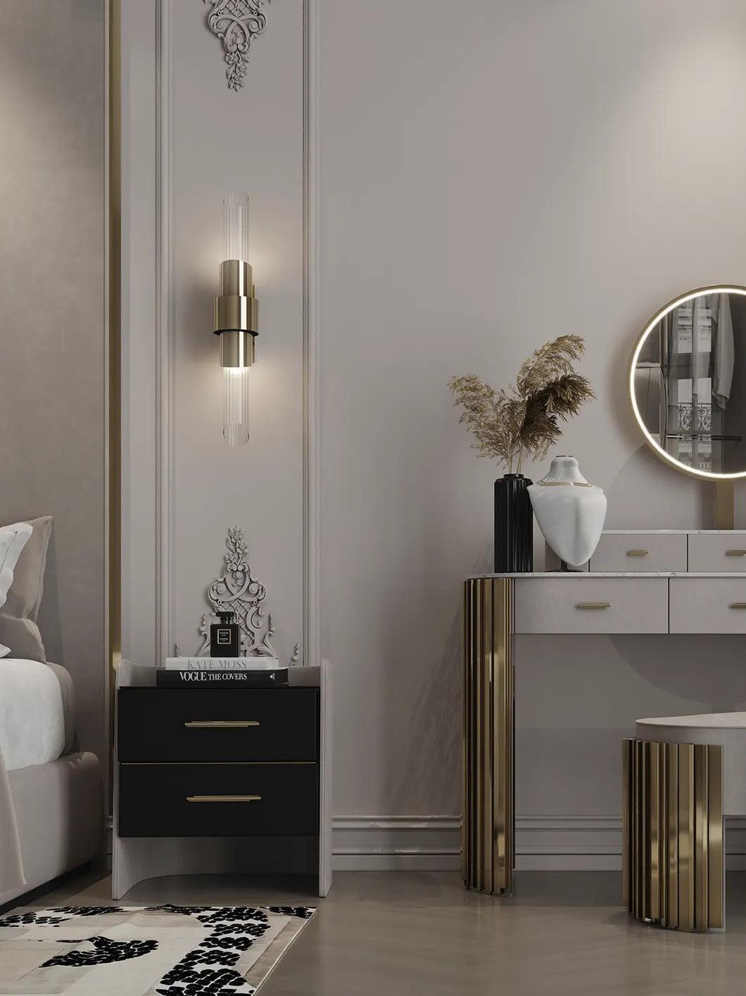 Opal Applique Murale Art Nordique Petit Cristal