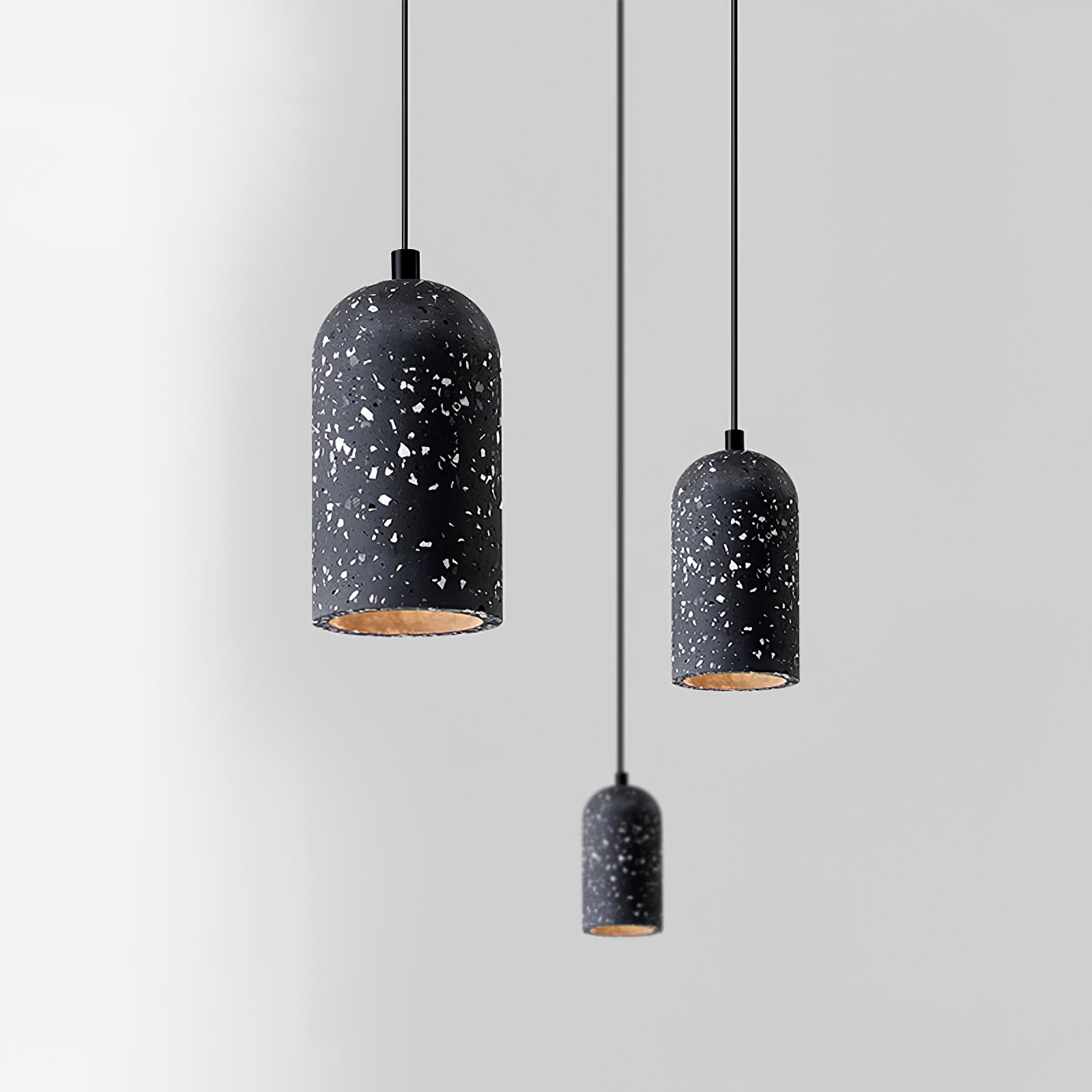 Zeloran Suspension Industrielle en Terrazzo