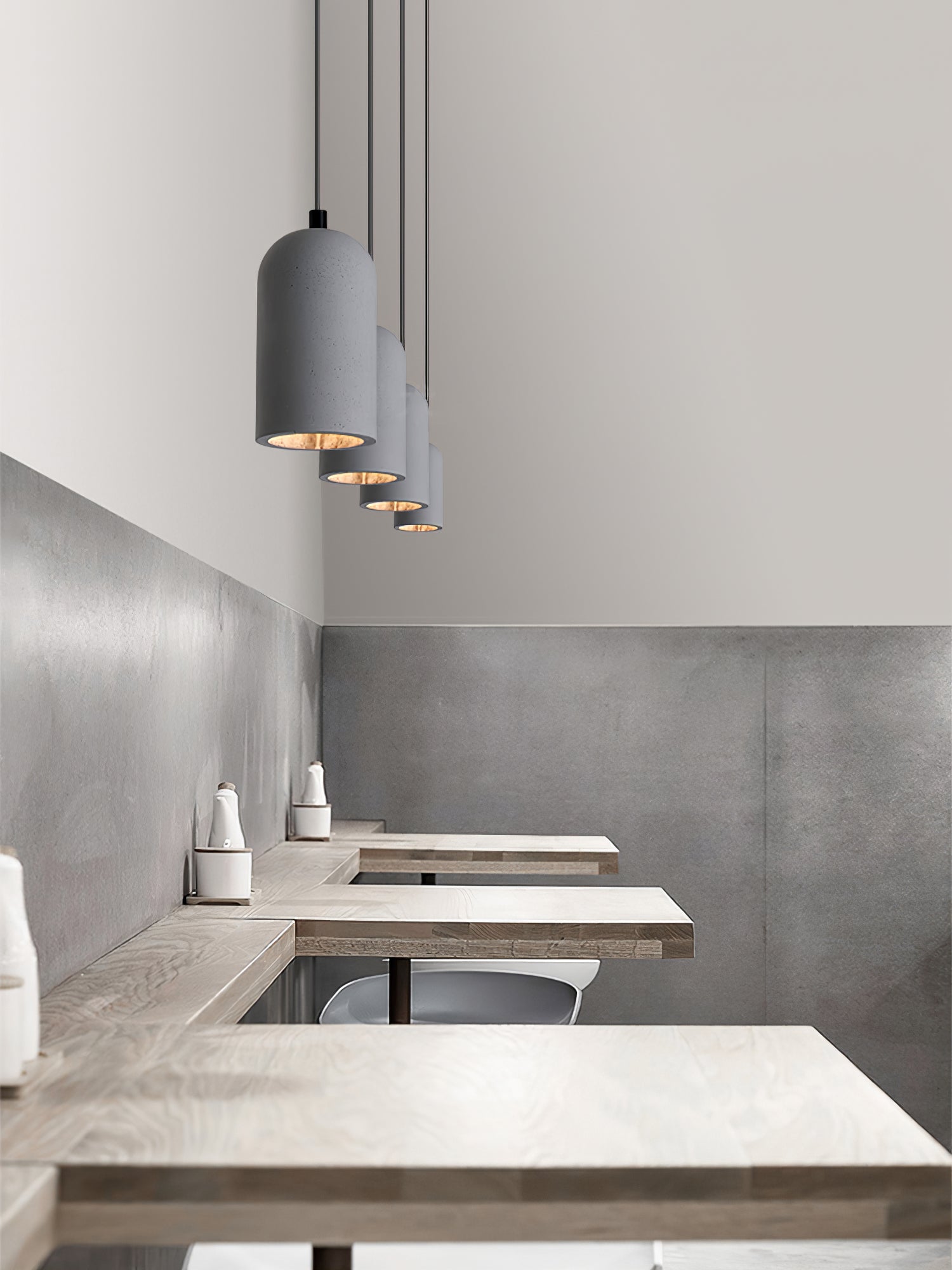 Zeloran Suspension Industrielle en Terrazzo