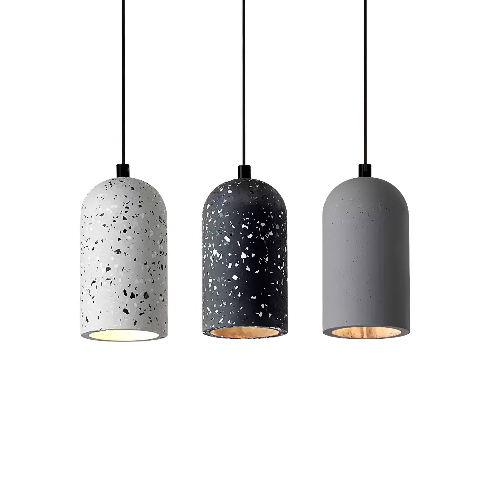 Zeloran Suspension Industrielle en Terrazzo