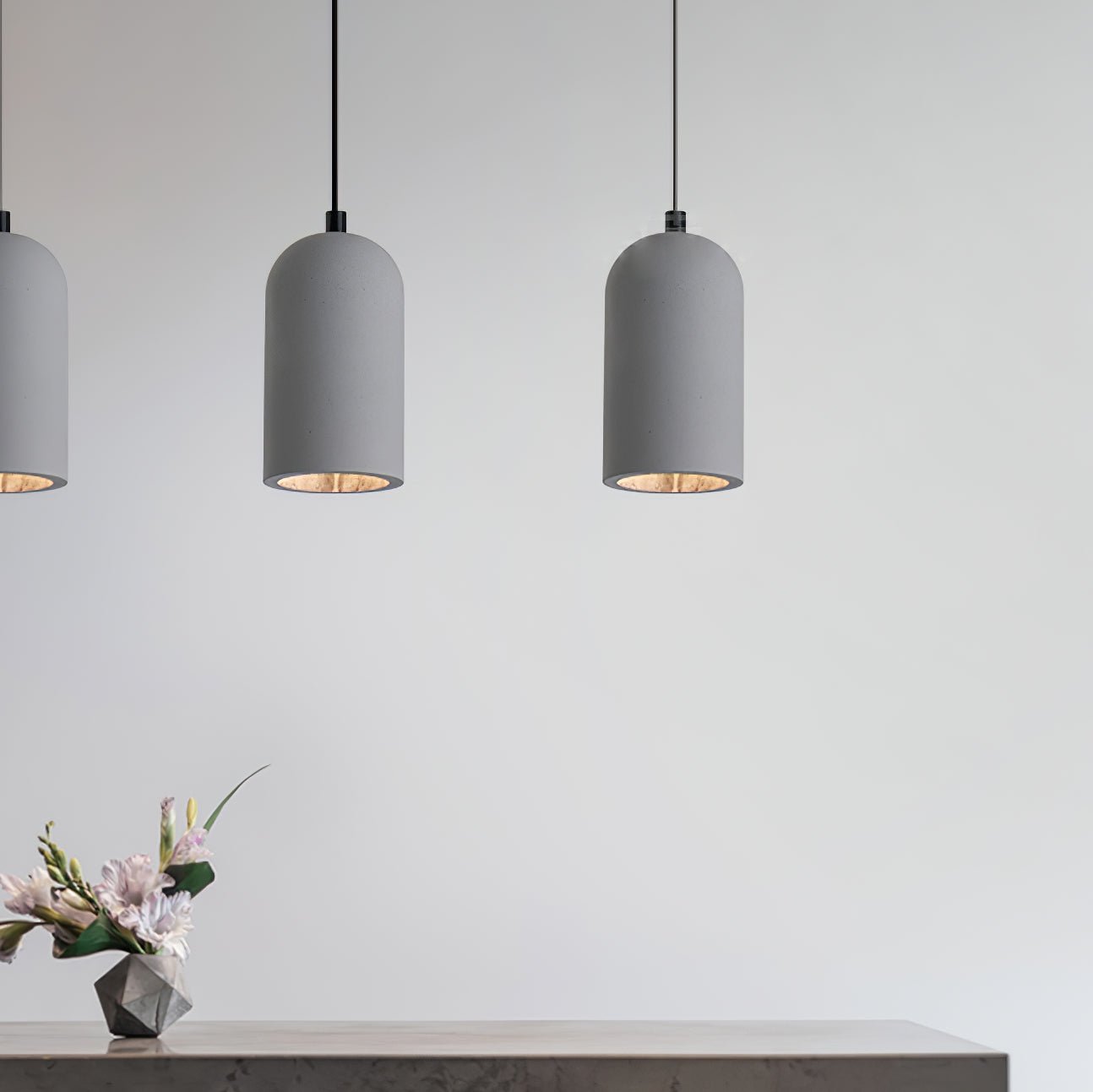 Zeloran Suspension Industrielle en Terrazzo