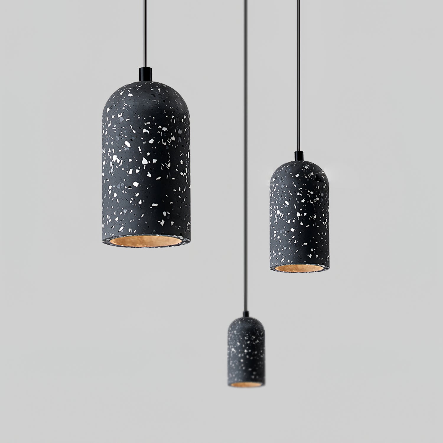 Zeloran Suspension Industrielle en Terrazzo