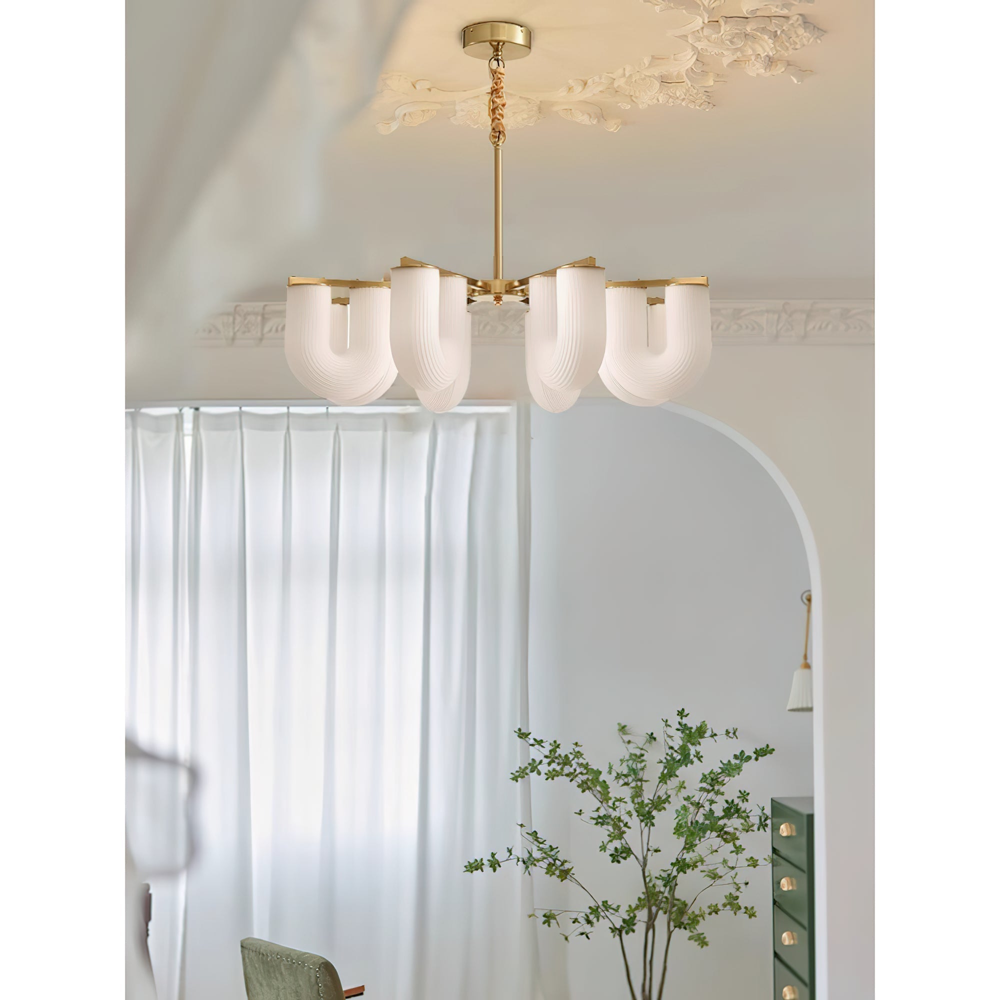 Lyshaos Lustre Métal Art Nordic Forme Premium