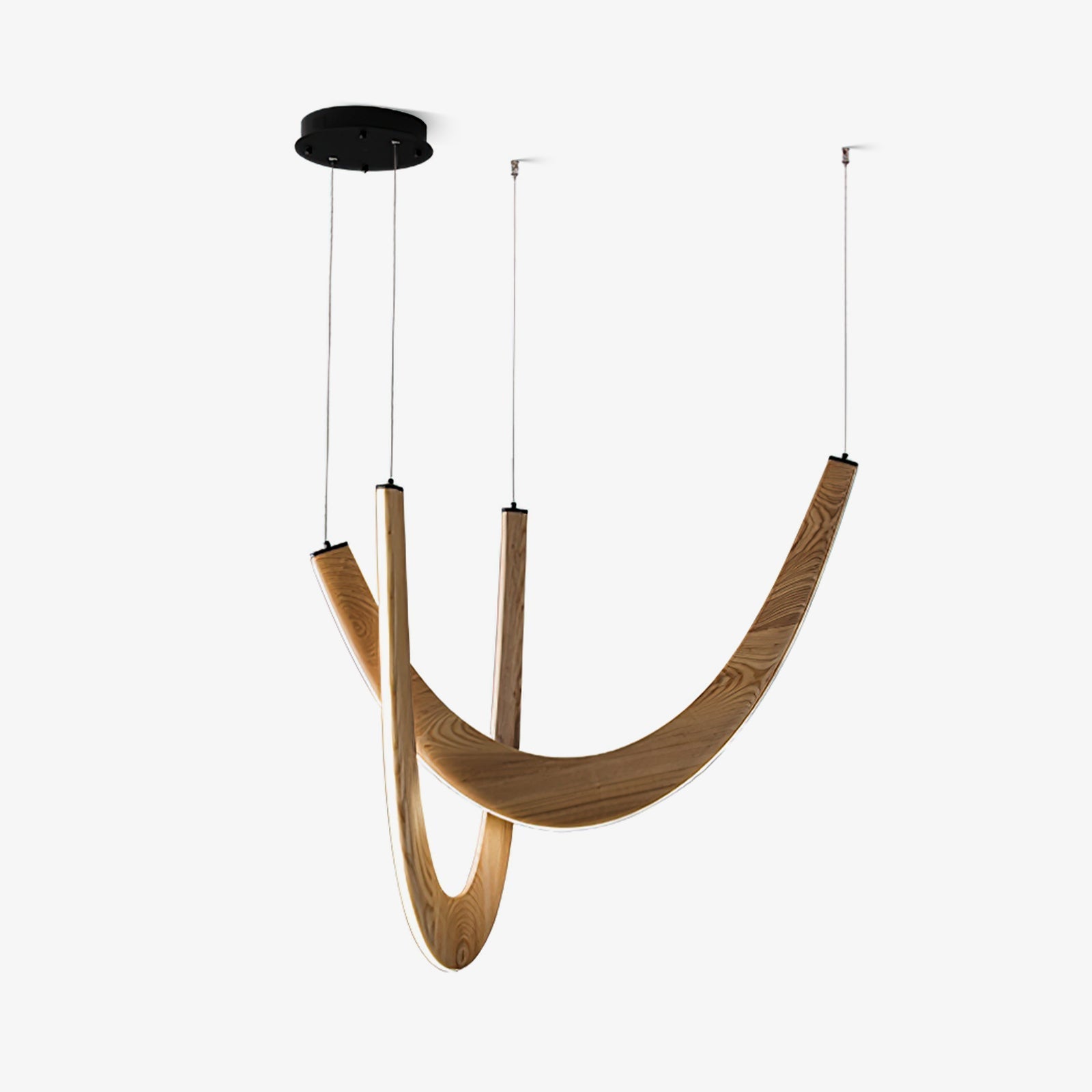Lumora Suspension Lampe en Bois