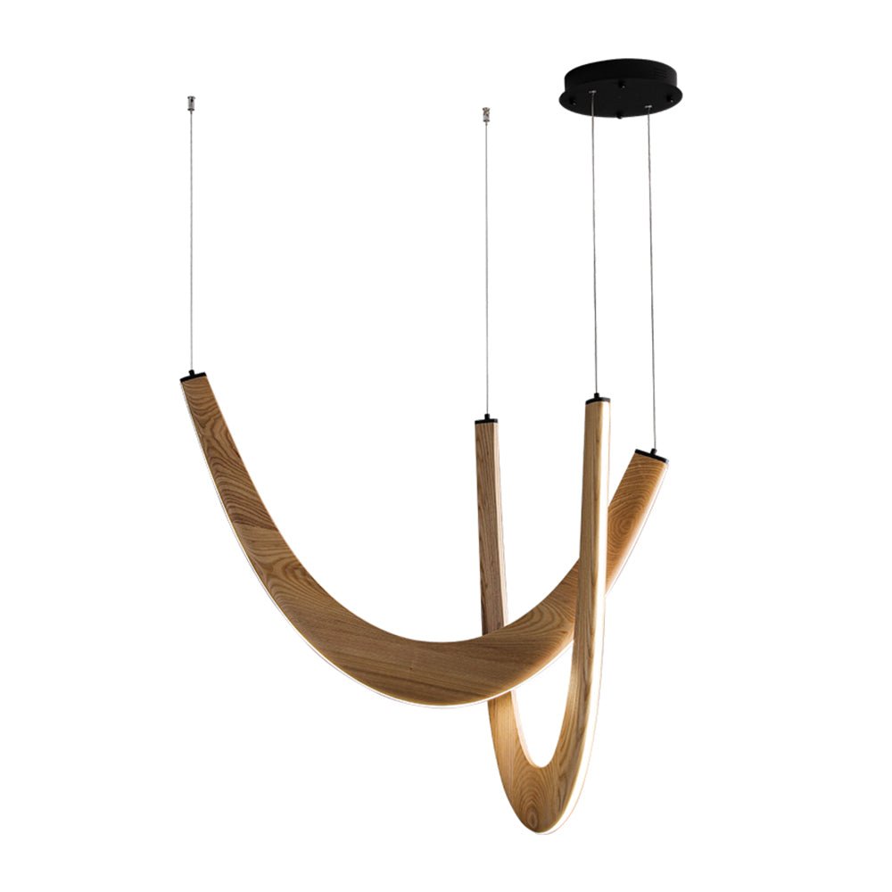 Lumora Suspension Lampe en Bois