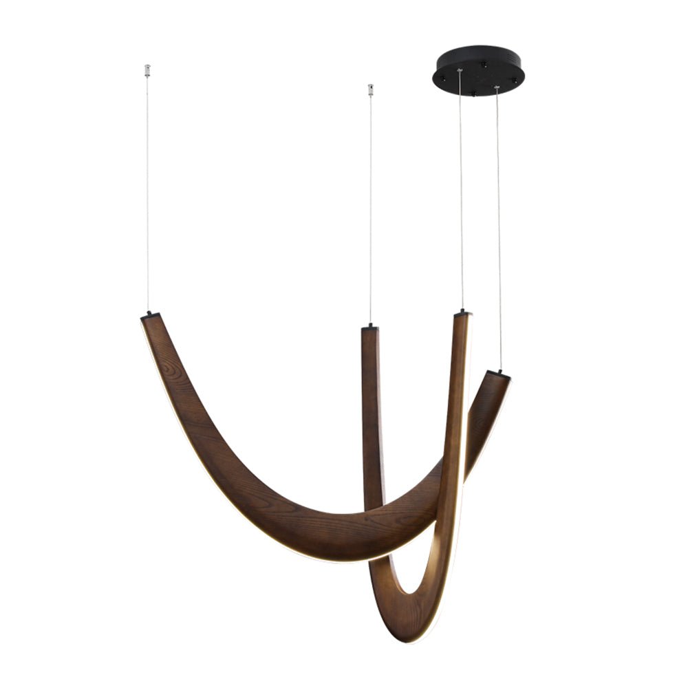 Lumora Suspension Lampe en Bois