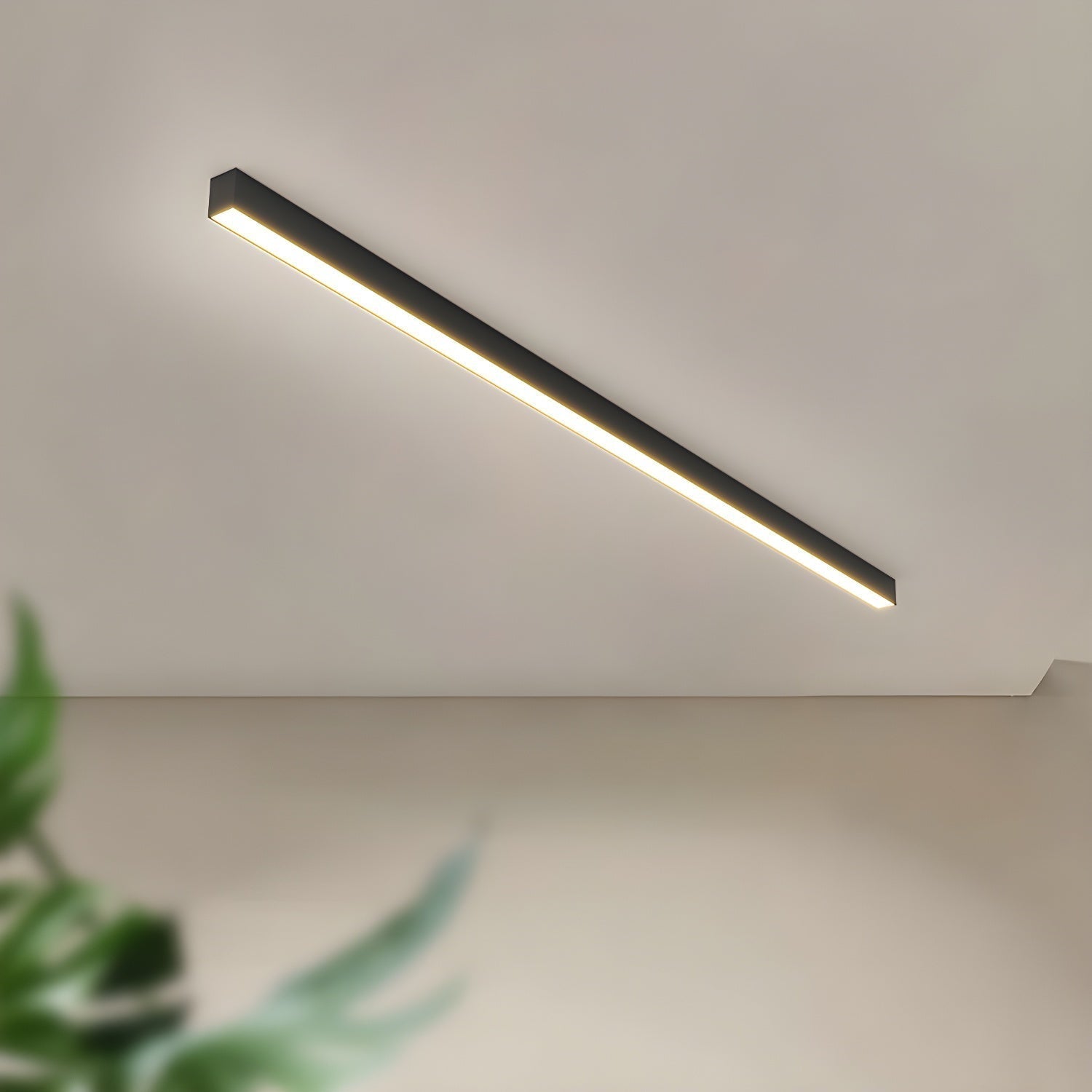 Solara Plafonnier Linéaire Ultra Fin Minimaliste Fonctionnel