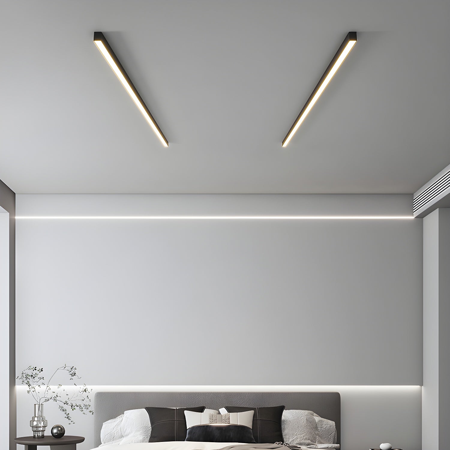 Solara Plafonnier Linéaire Ultra Fin Minimaliste Fonctionnel