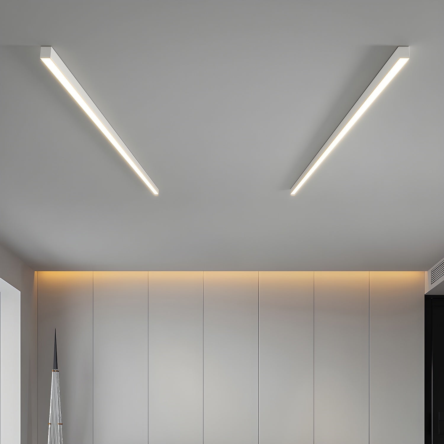 Solara Plafonnier Linéaire Ultra Fin Minimaliste Fonctionnel