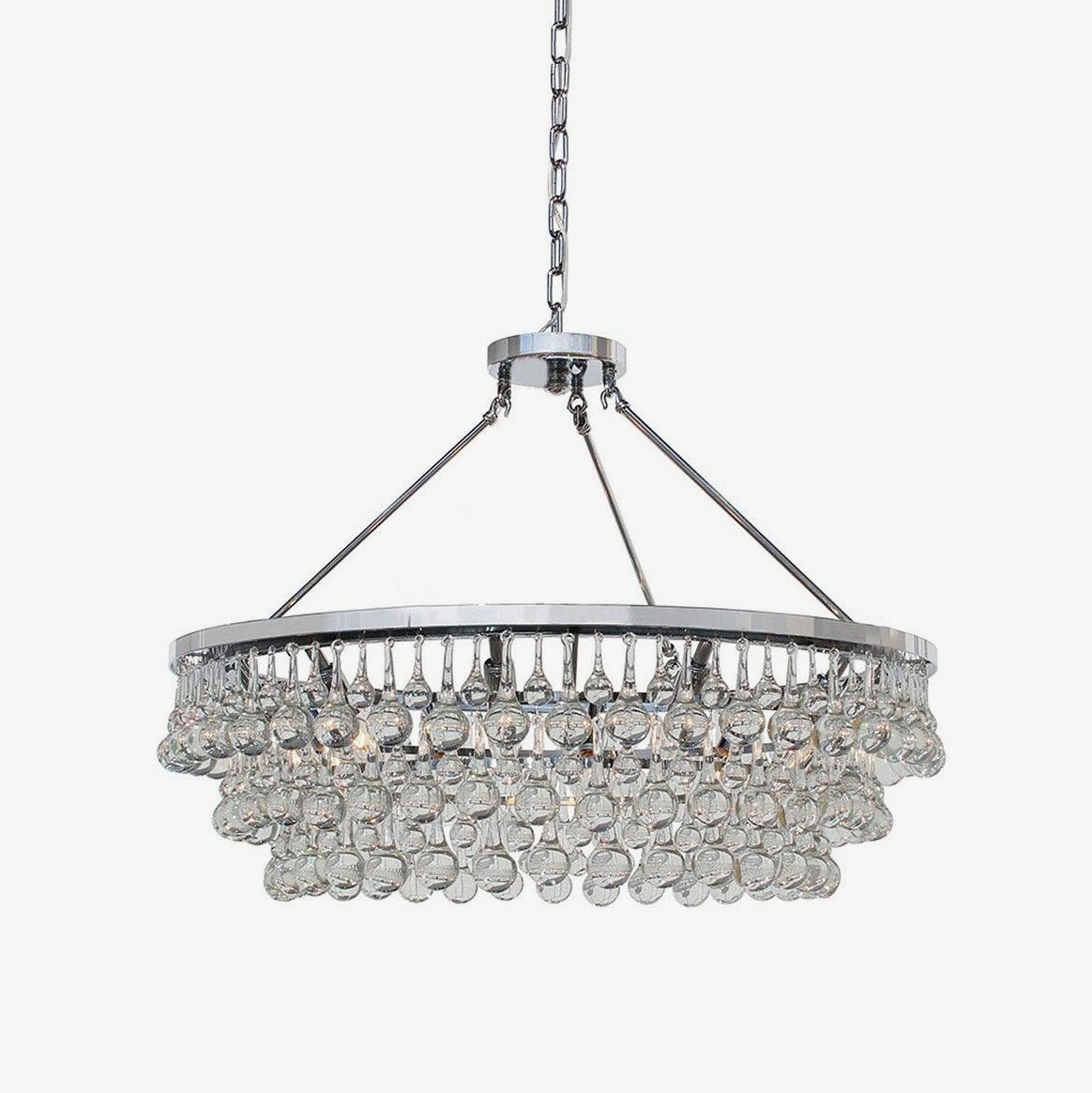 Avelis Postmodern Luxury Unique Tiered Crystal Lustre