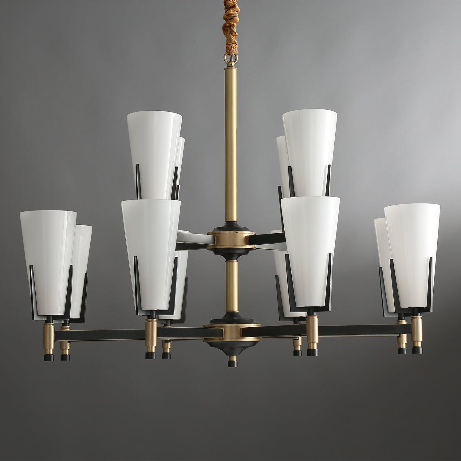 Gleam Lustre en Laiton de Luxe