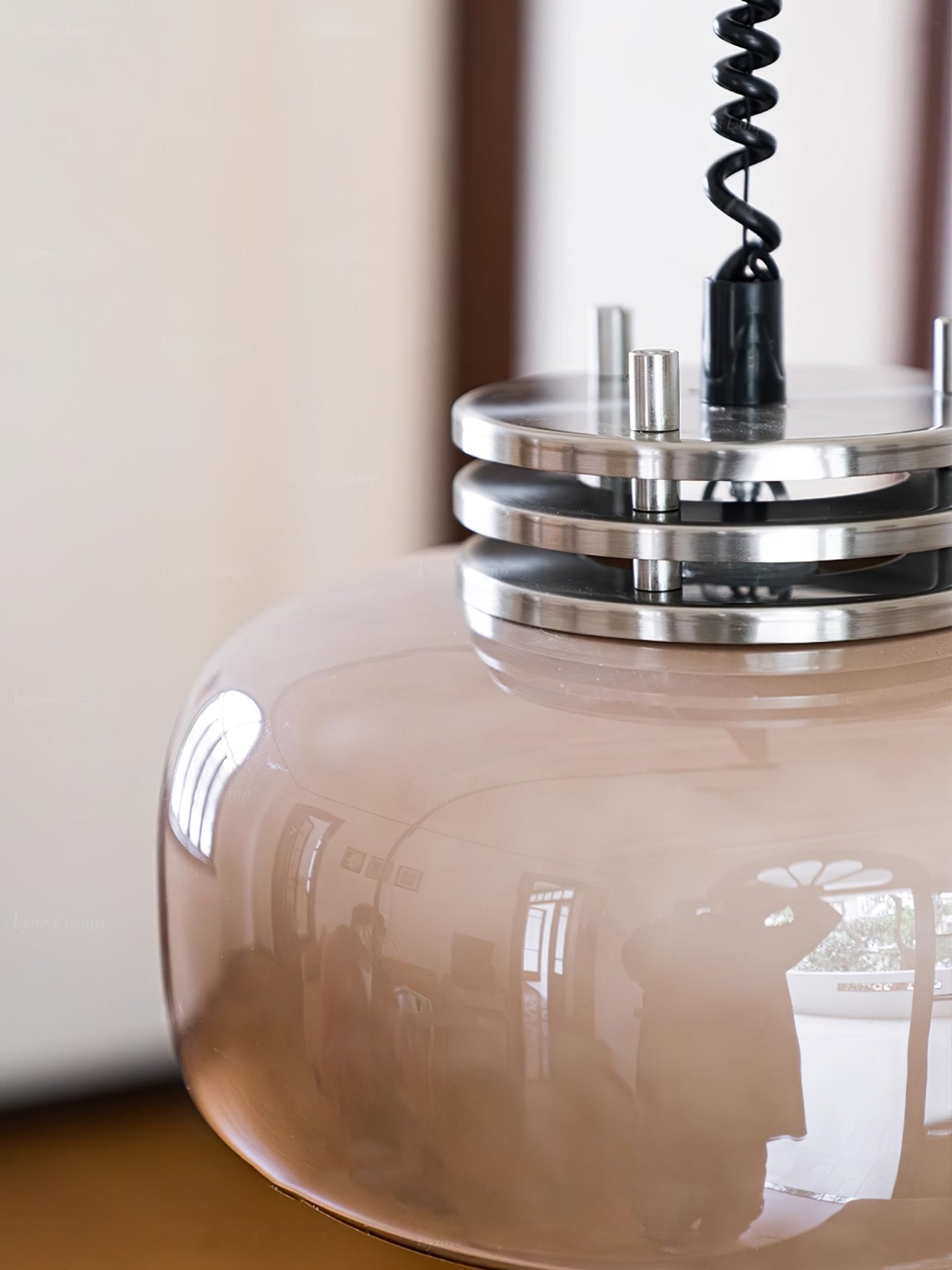 Liore Suspension Industrielle en Verre