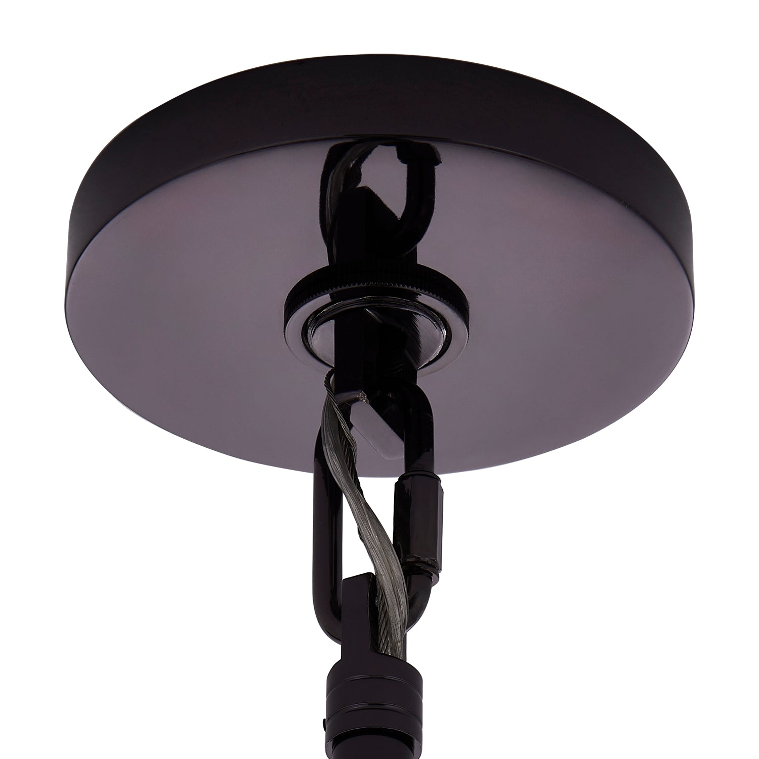 Aurora Lustre Luxueux en Verre et Laiton