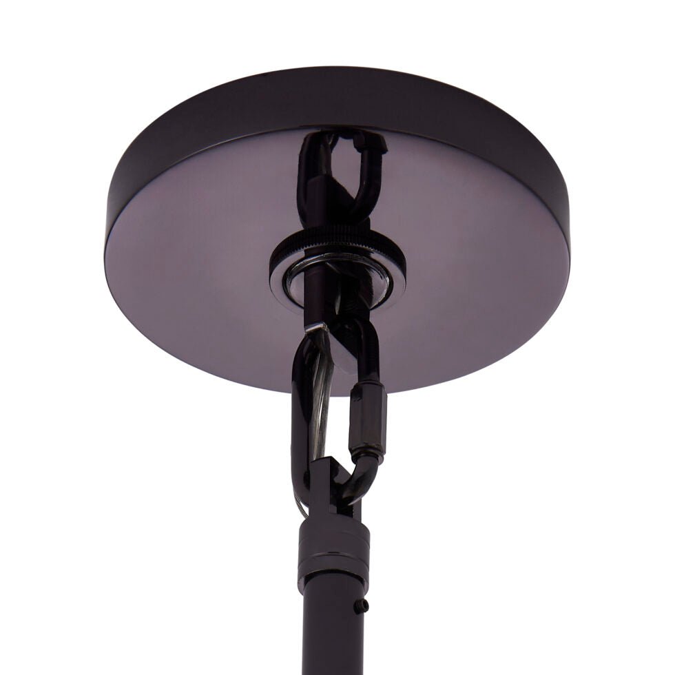 Aurora Lustre Luxueux en Verre et Laiton