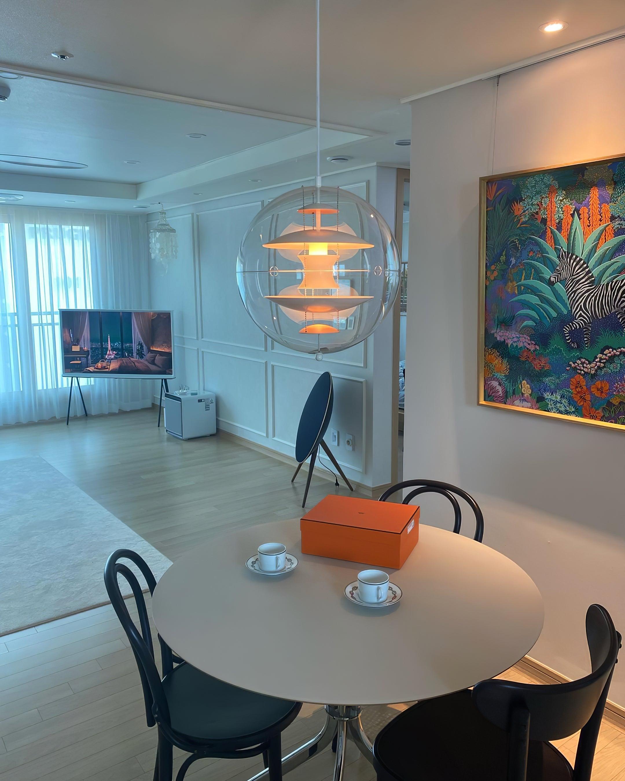 Astris Suspension Géométrique Moderne Flottante