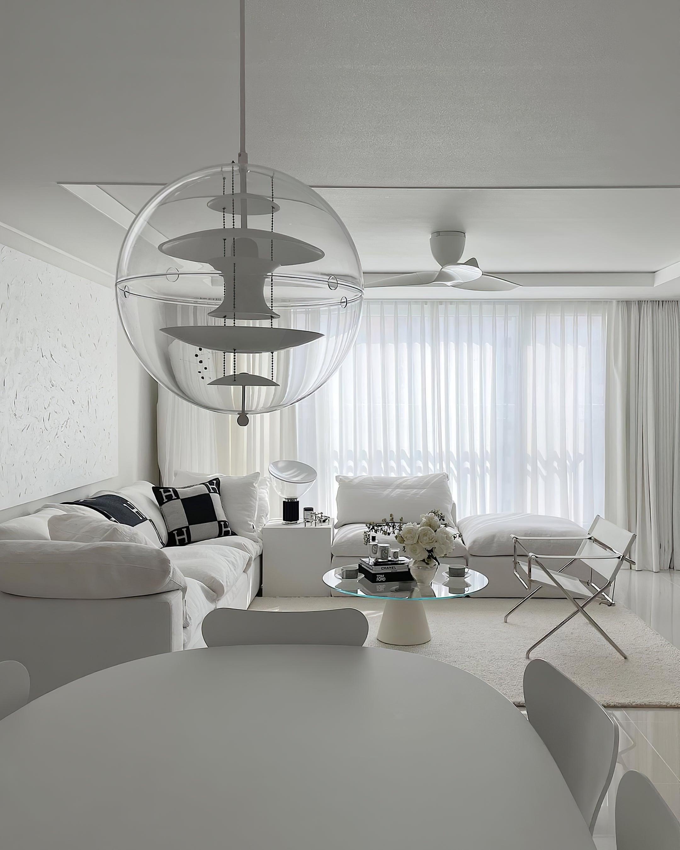 Astris Suspension Géométrique Moderne Flottante
