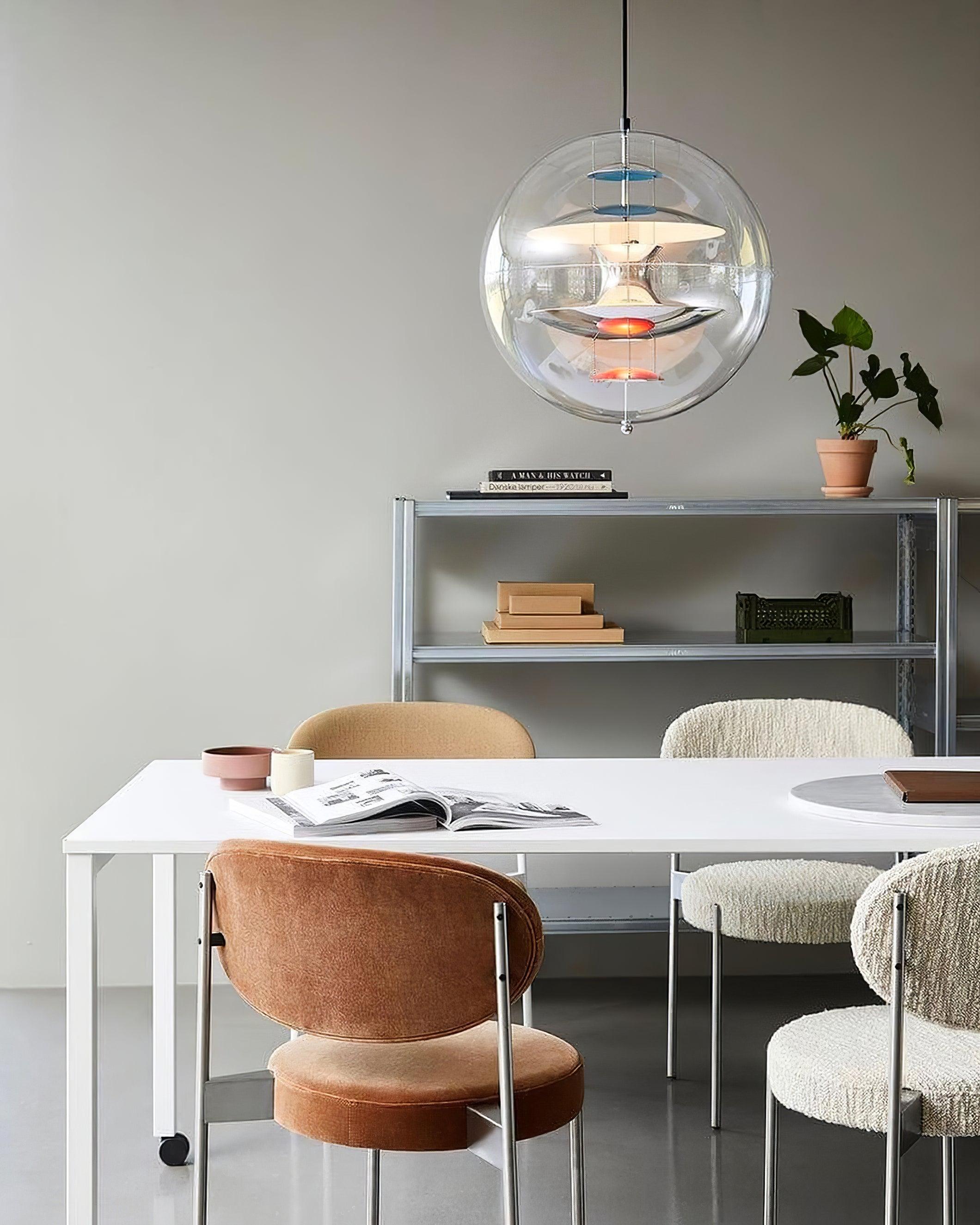 Astris Suspension Géométrique Moderne Flottante
