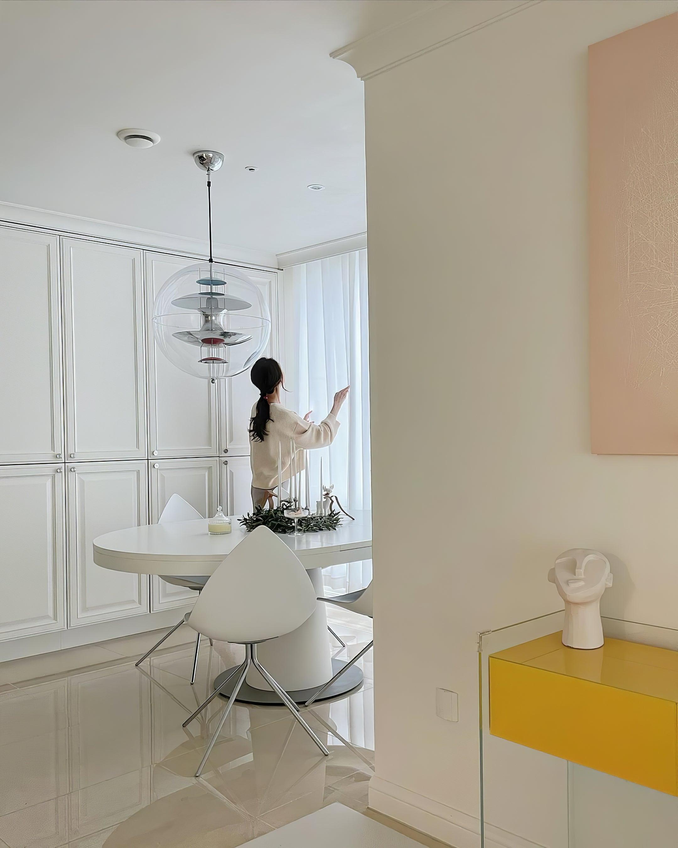 Astris Suspension Géométrique Moderne Flottante
