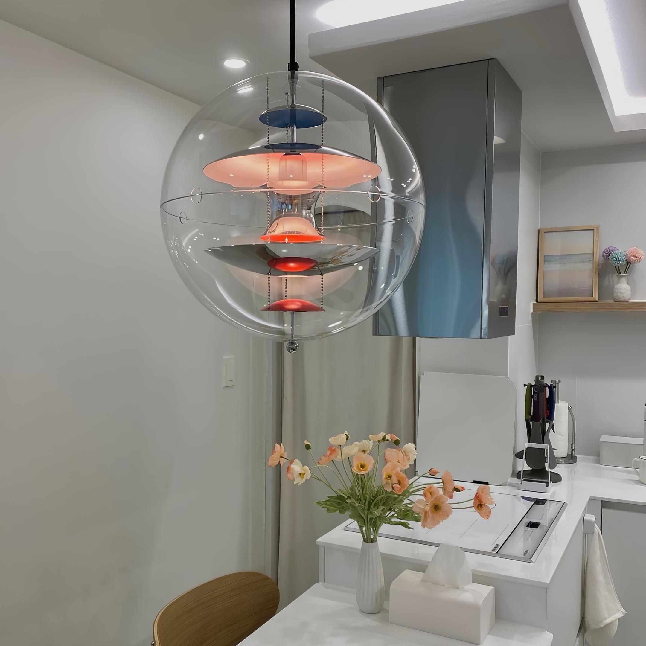 Astris Suspension Géométrique Moderne Flottante