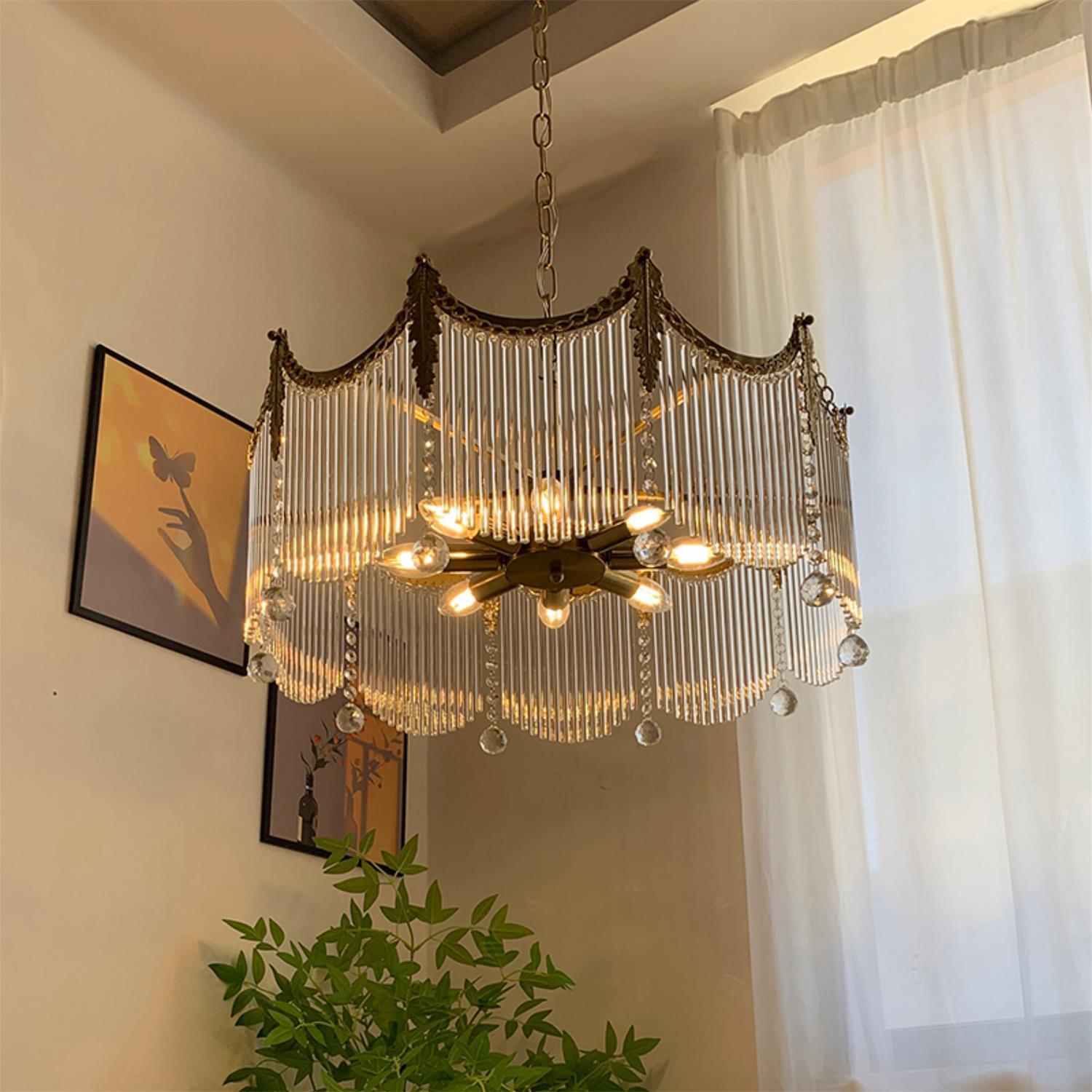 Lustra Lustre Pièces Pendentives
