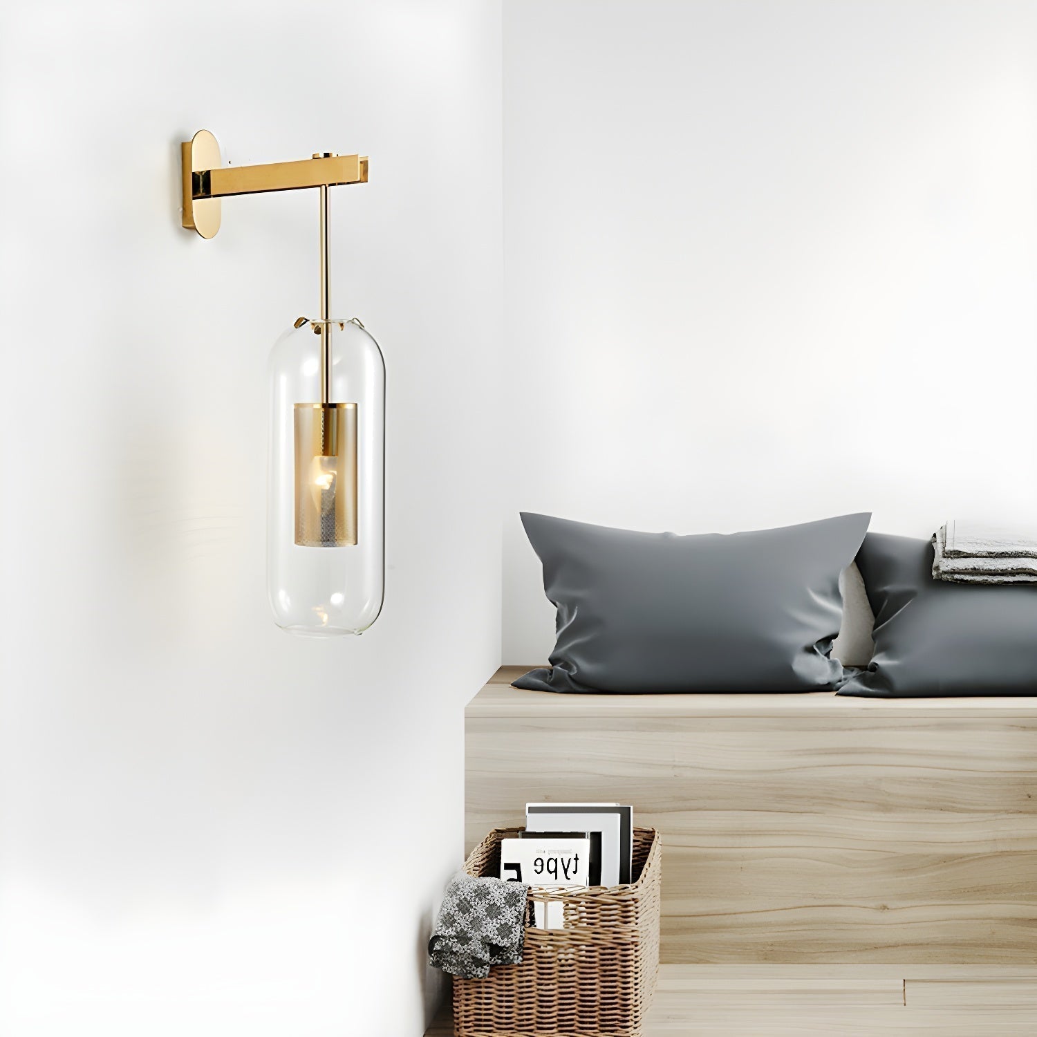 Evan Applique Murale en Verre Art Nordic Premium