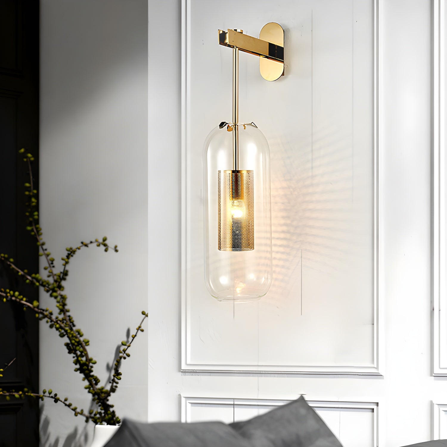 Evan Applique Murale en Verre Art Nordic Premium