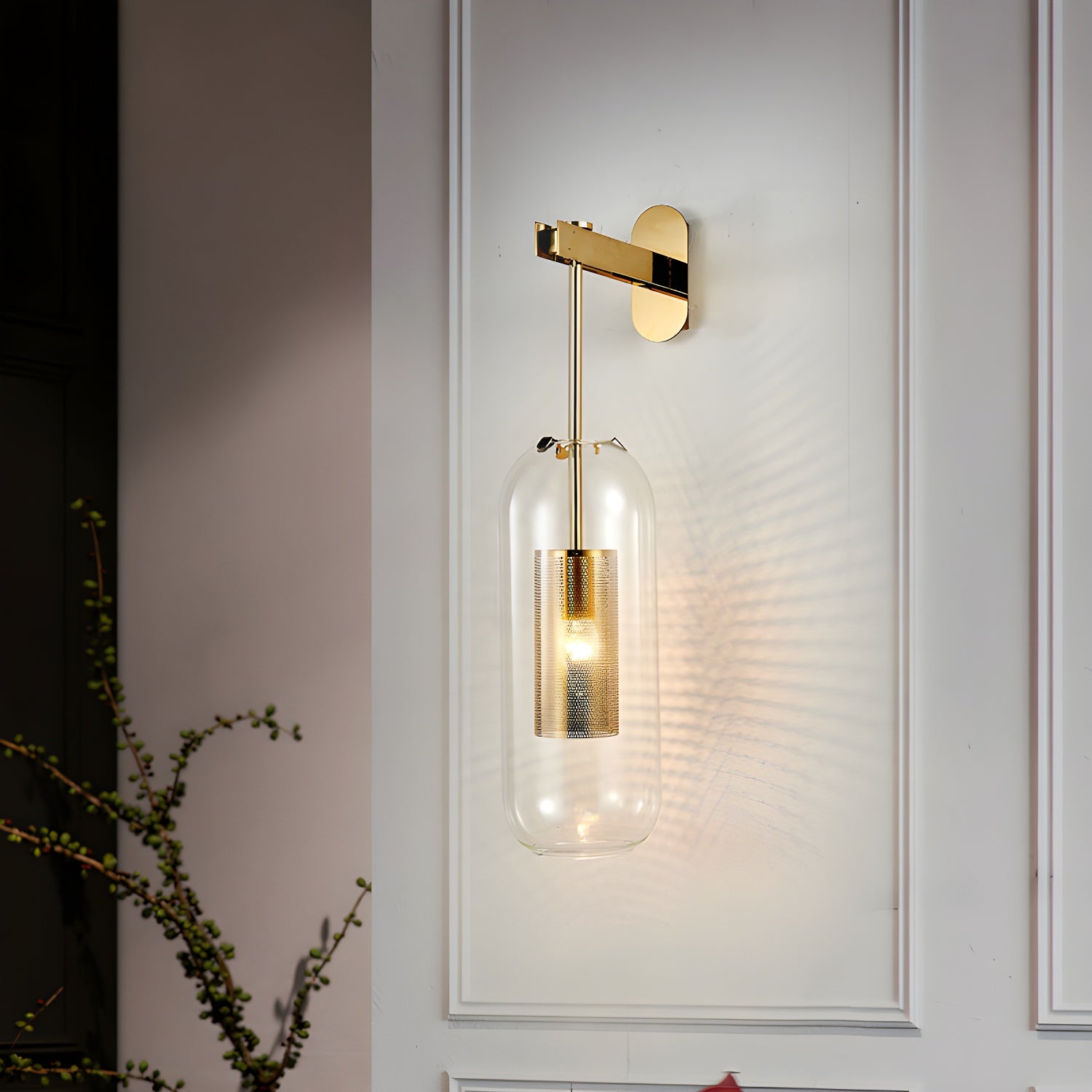 Evan Applique Murale en Verre Art Nordic Premium