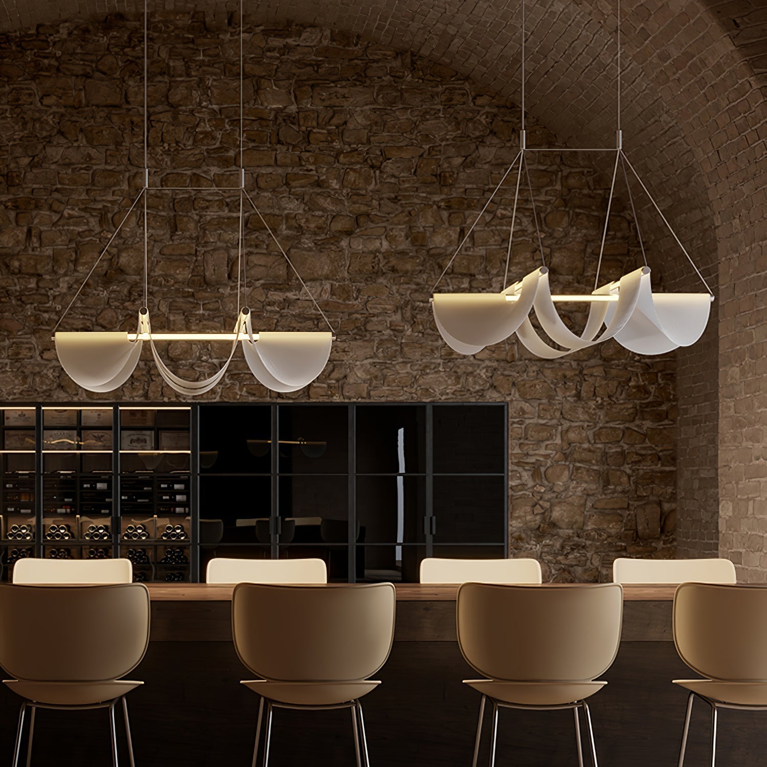Covela Suspension Ruban Luxe Postmoderne