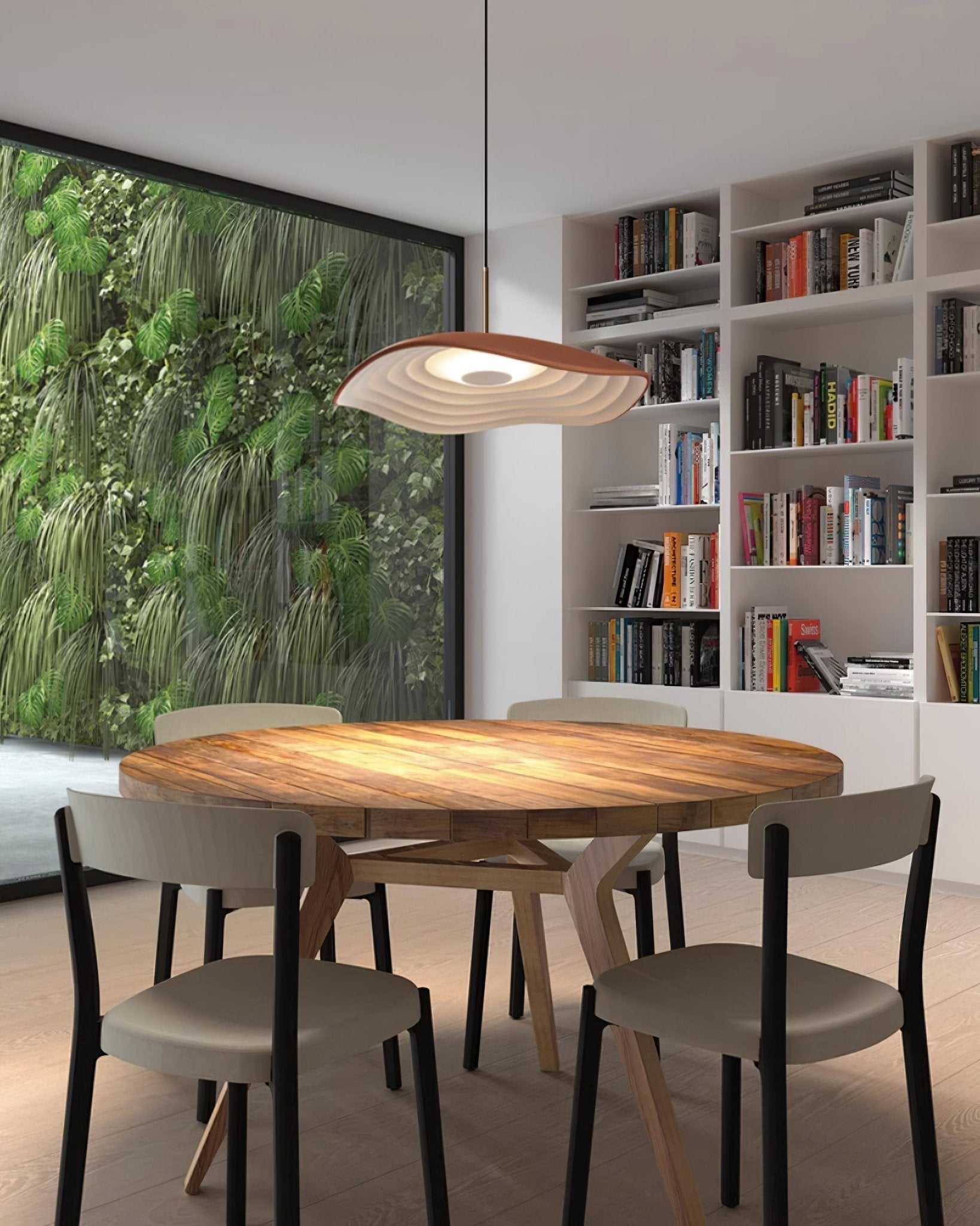 Zynthra Lampe suspendue artistique en résine