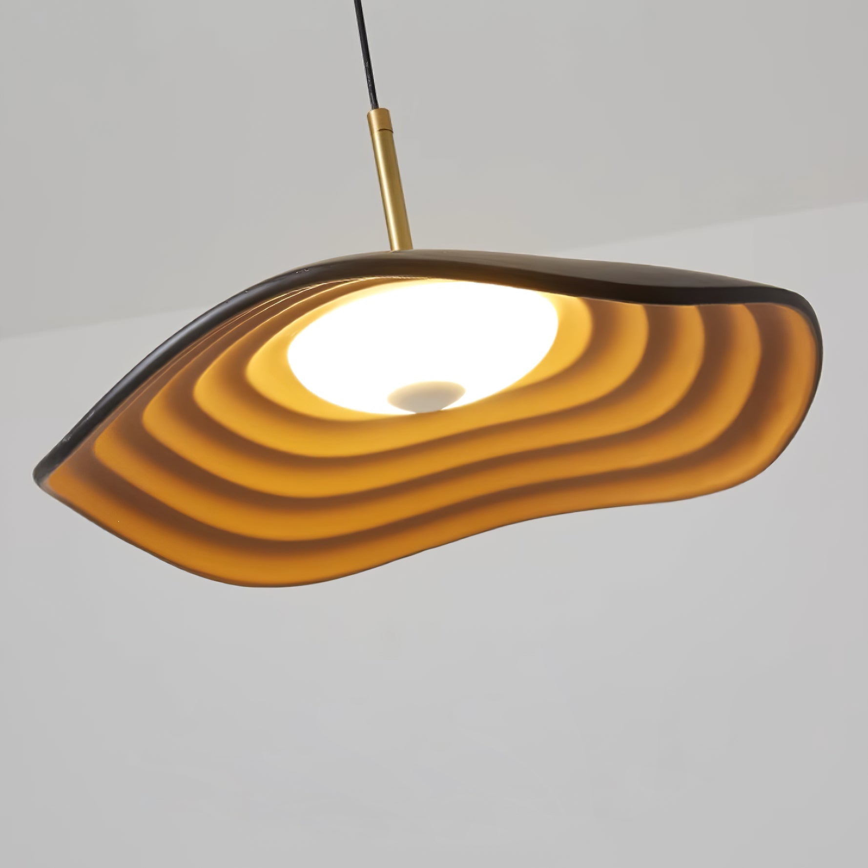 Zynthra Lampe suspendue artistique en résine