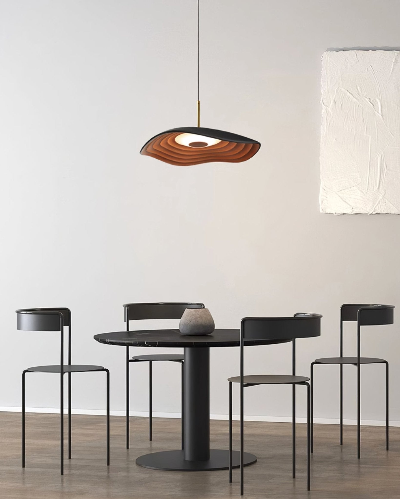 Zynthra Lampe suspendue artistique en résine