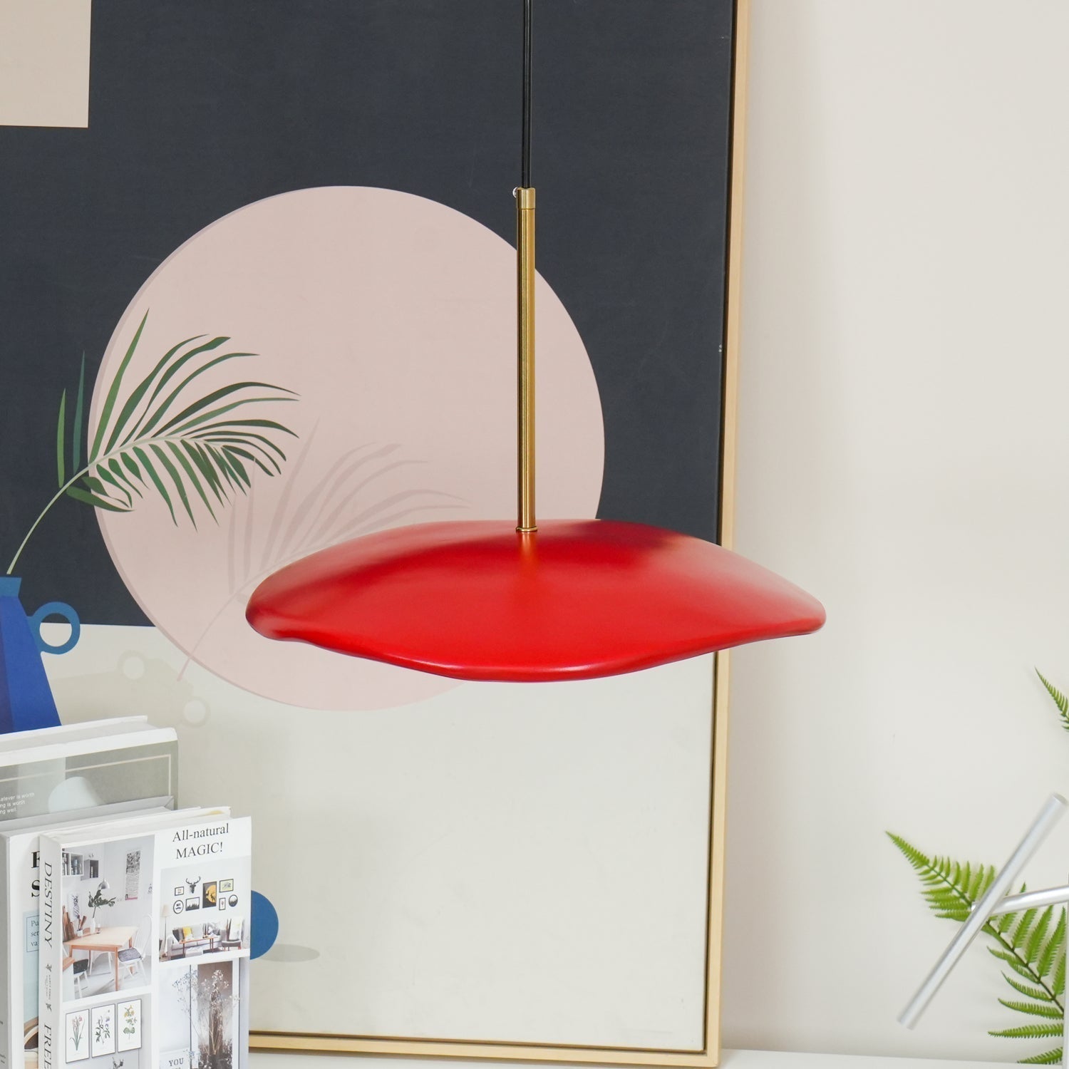 Ovelis Lampe Suspension Forme de Vague