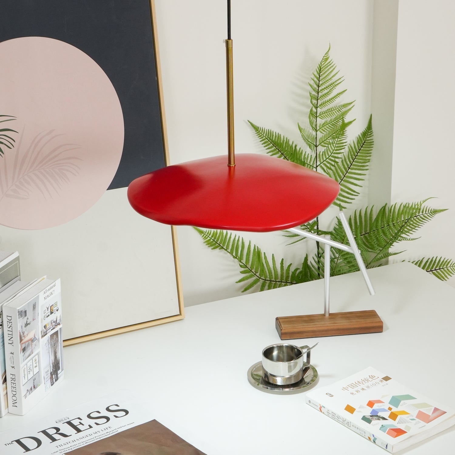 Ovelis Lampe Suspension Forme de Vague