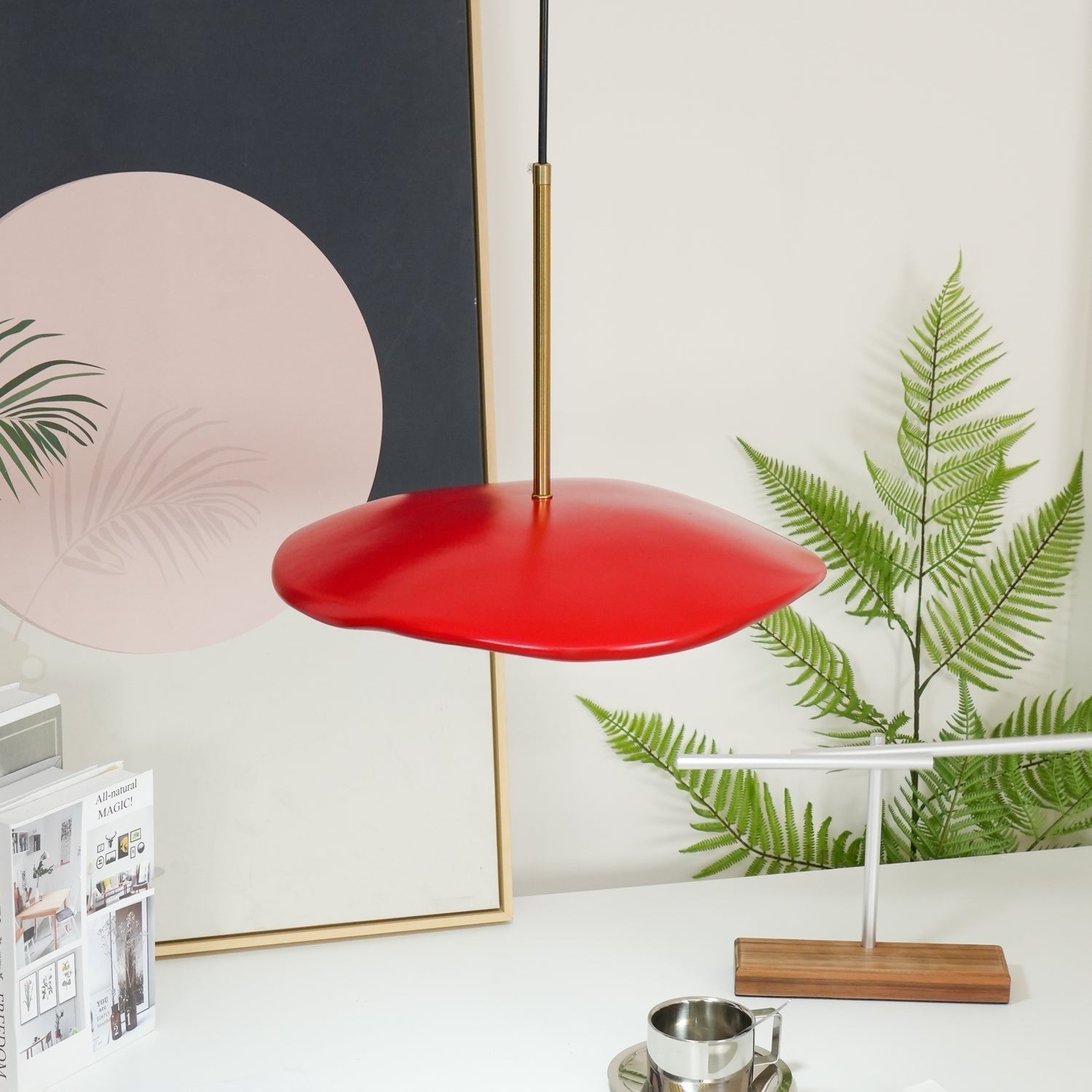Ovelis Lampe Suspension Forme de Vague