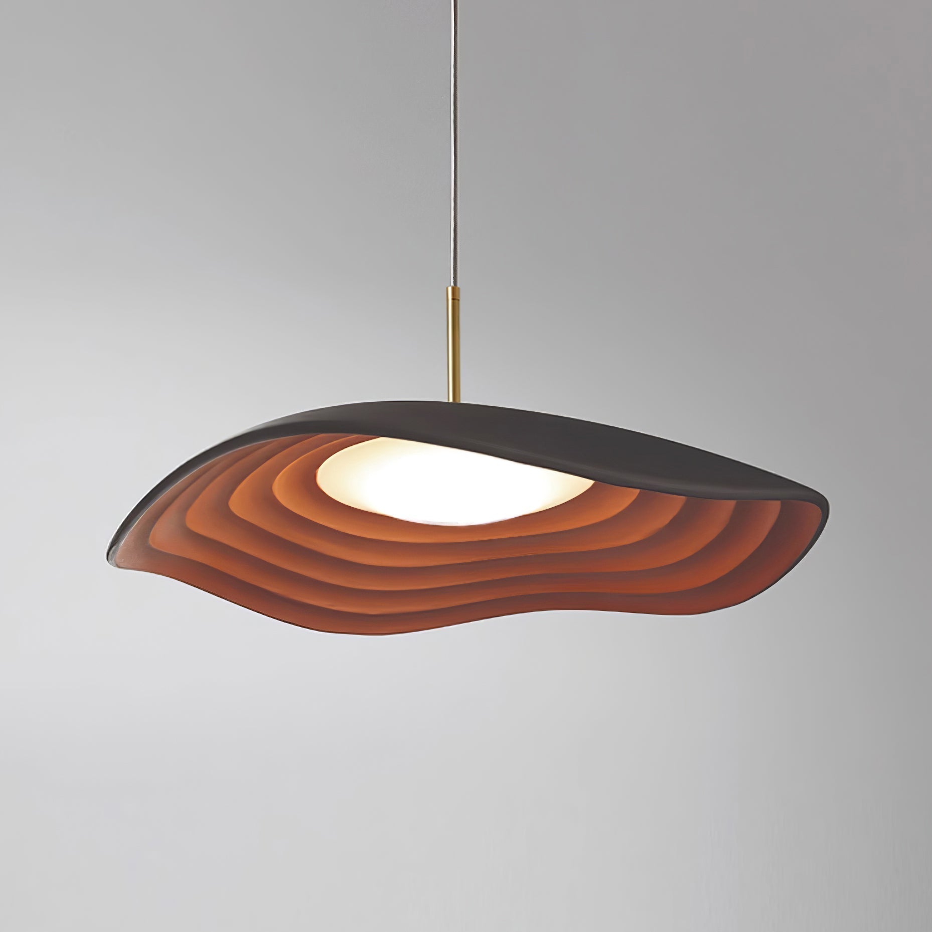 Ovelis Lampe Suspension Forme de Vague