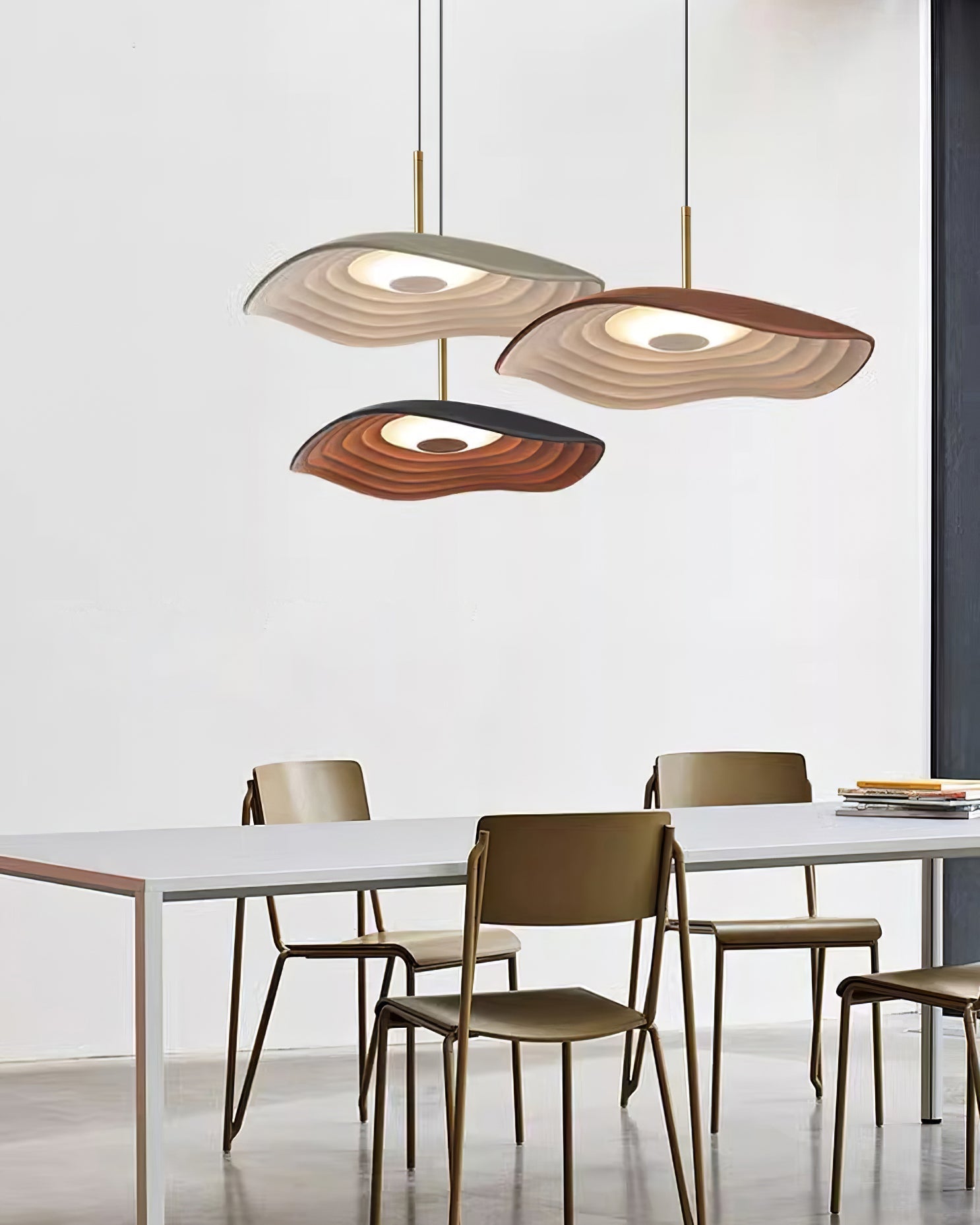 Ovelis Lampe Suspension Forme de Vague
