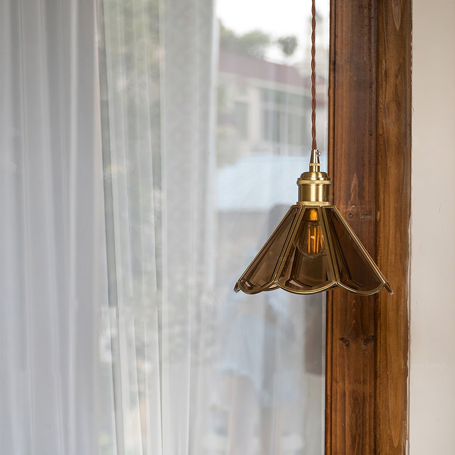 Valeria Verre Cannelé Suspension