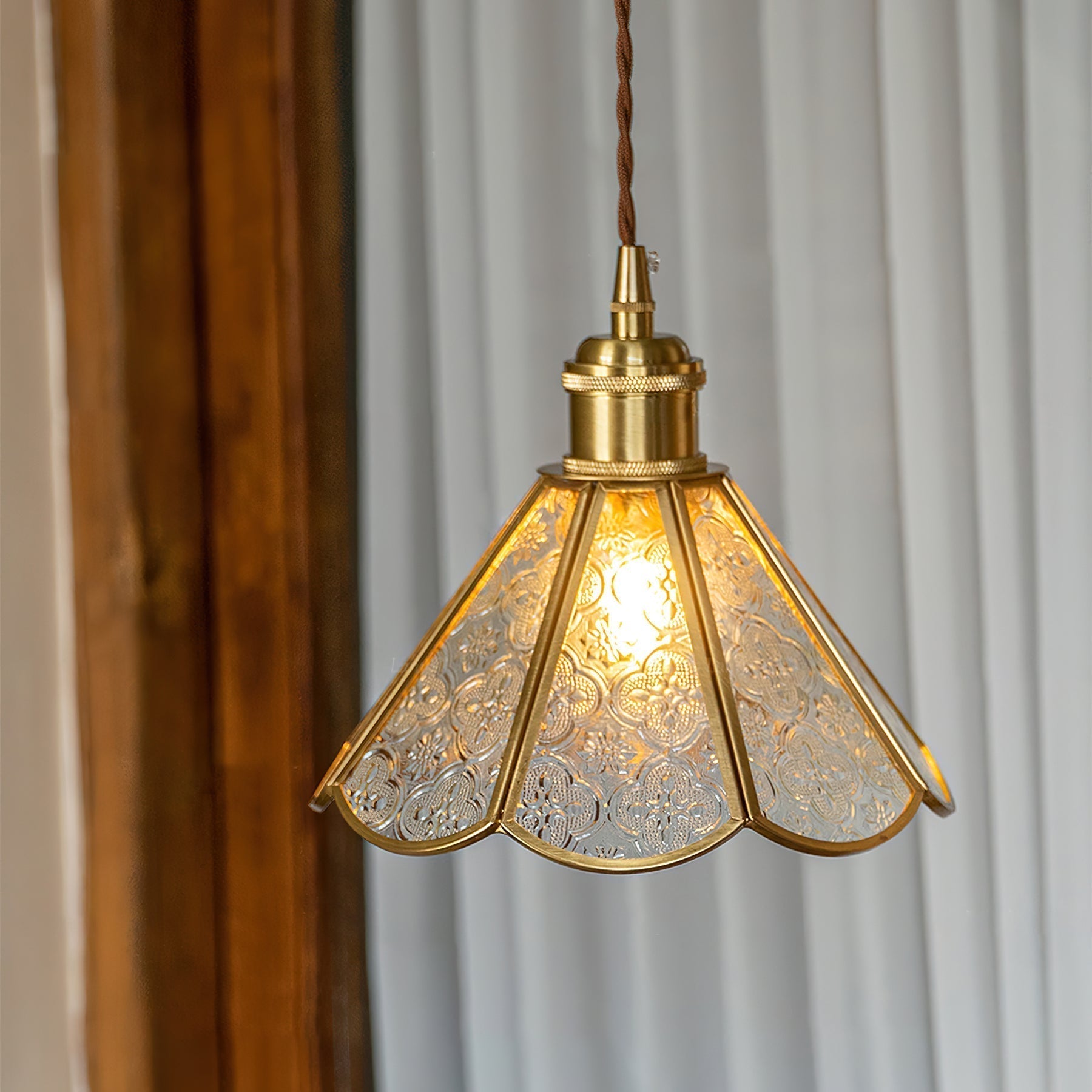 Valeria Verre Cannelé Suspension
