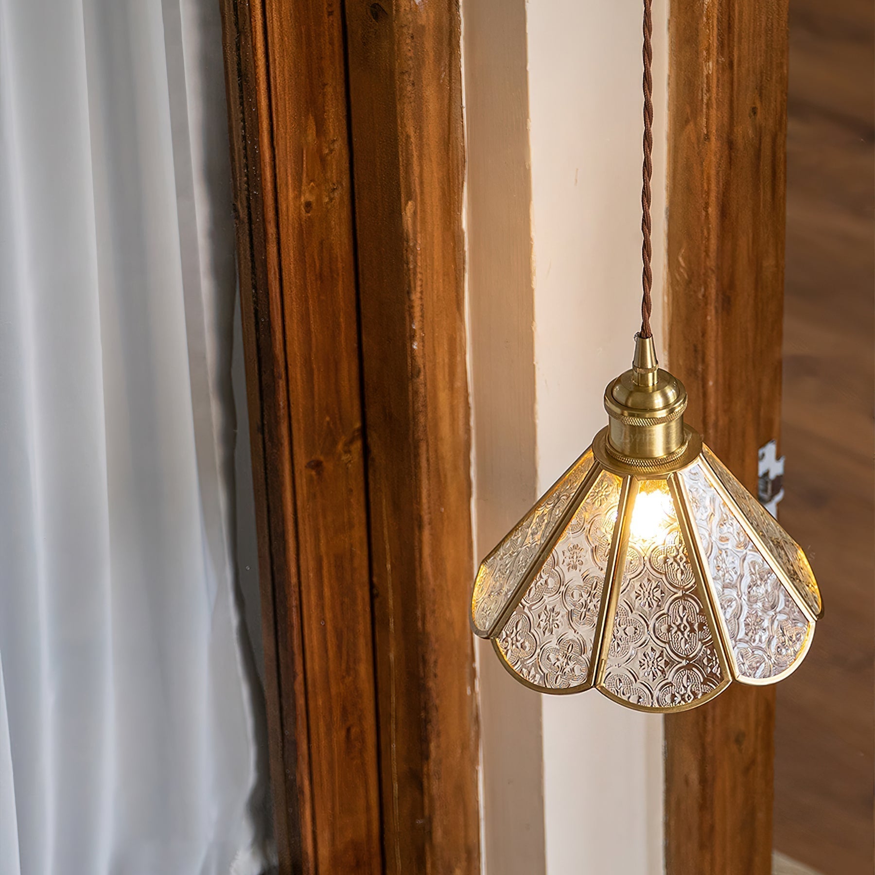 Valeria Verre Cannelé Suspension