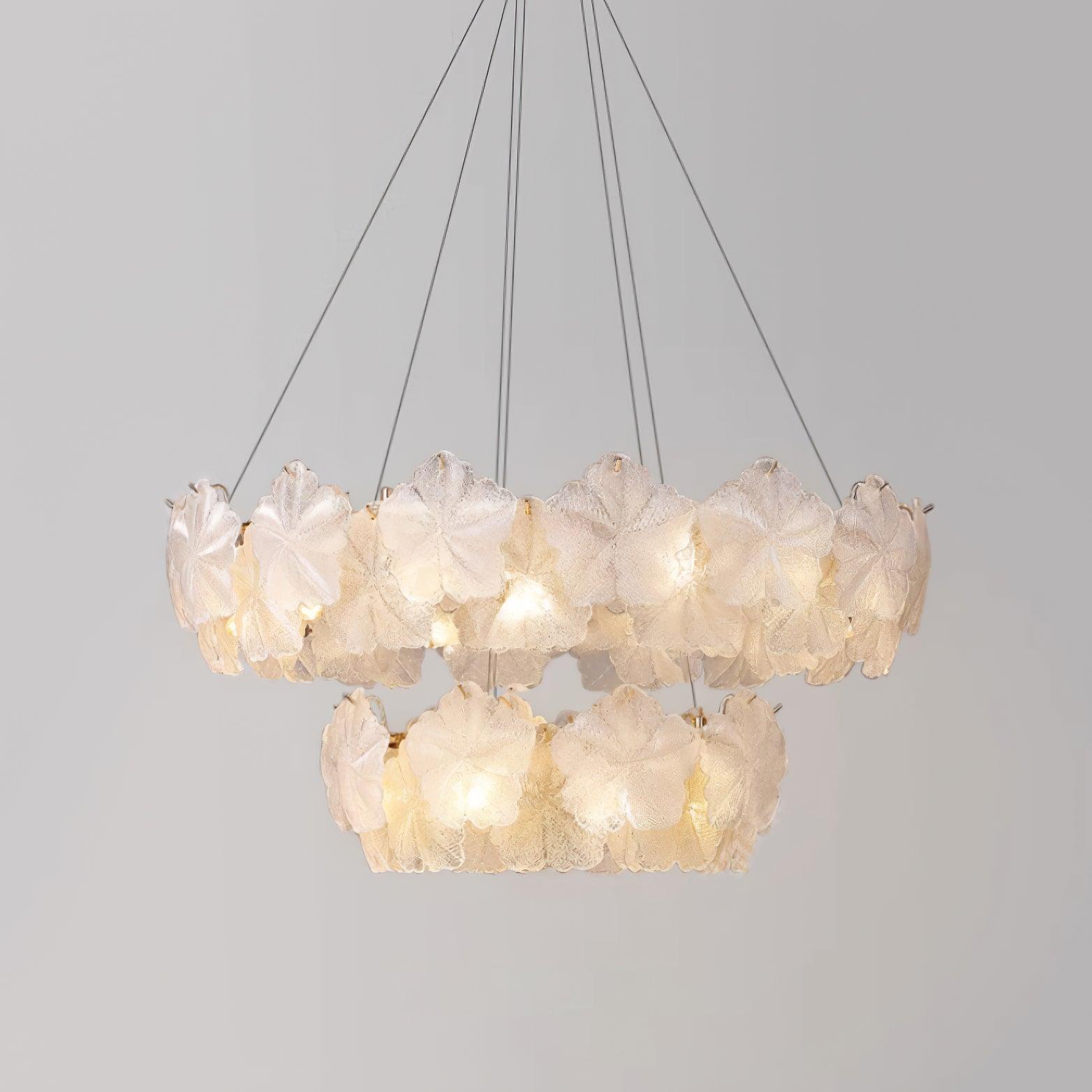 Vitheir Lustre en Verre Floral